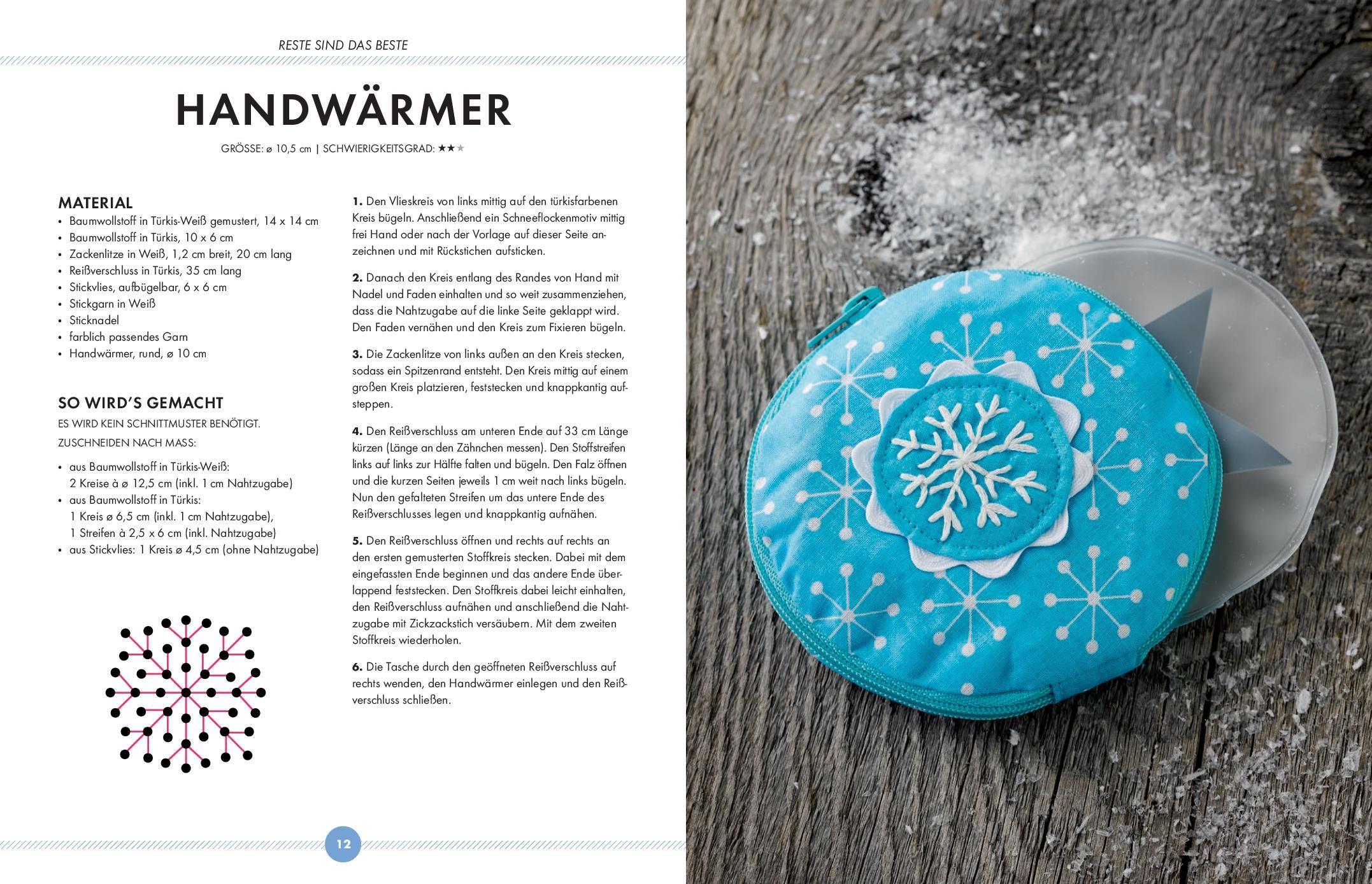 Beispielinhalt (Bild) Schönes aus Stoffresten nähen I Accessoires, Deko & Geschenke