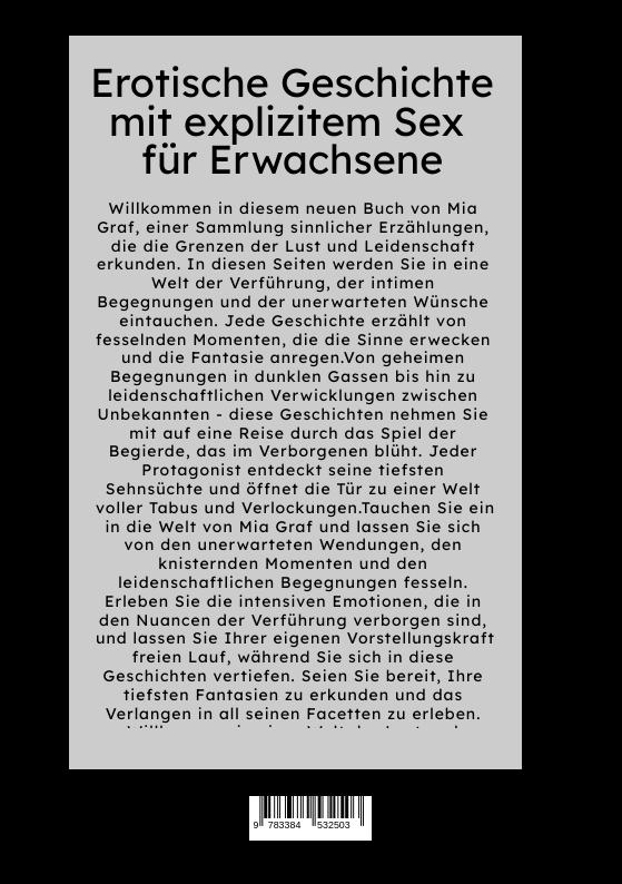 Rückseitencover Erste Nacht der Unterwerfung