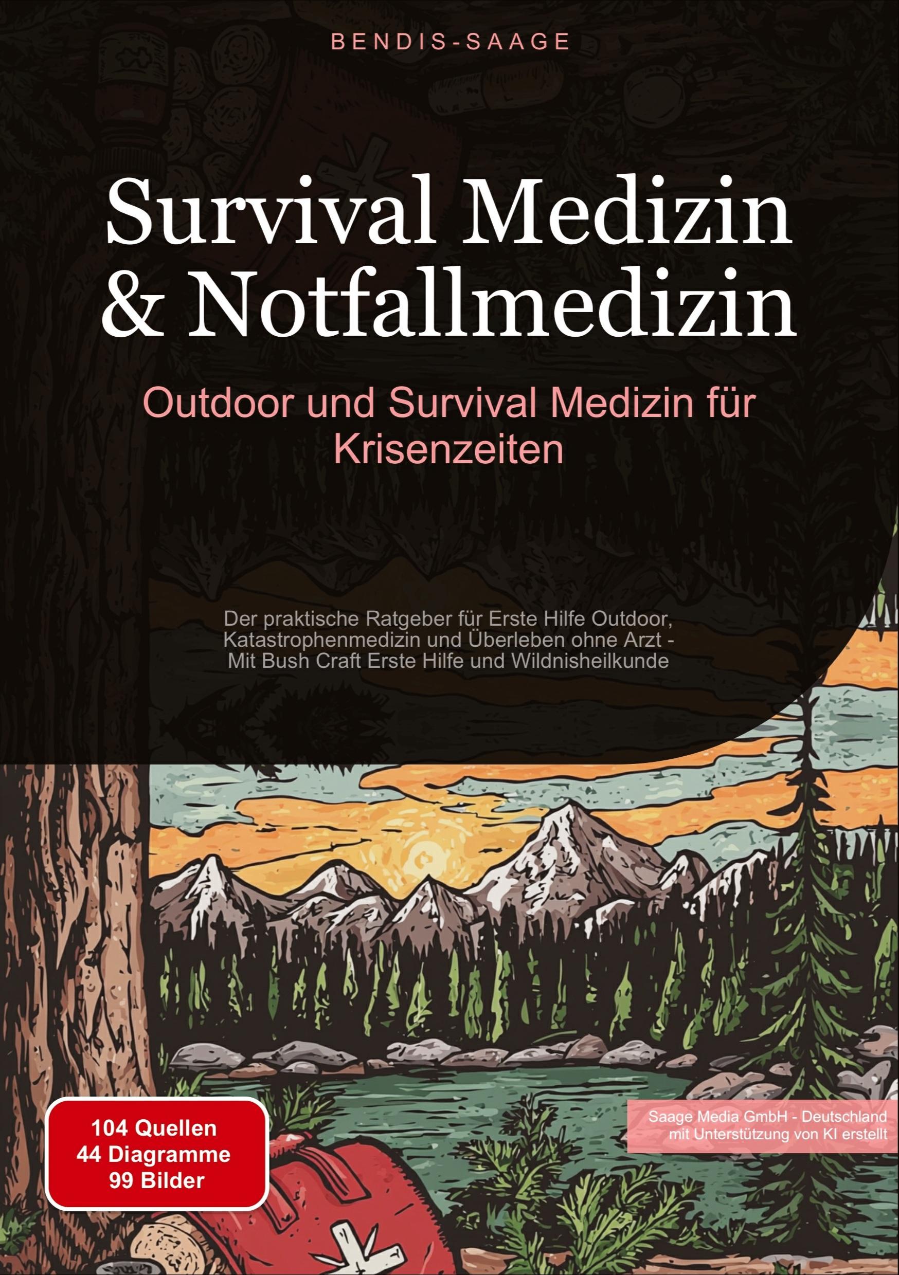 Vorderes Coverbild Survival Medizin & Notfallmedizin: Outdoor und Survival Medizin für Krisenzeiten