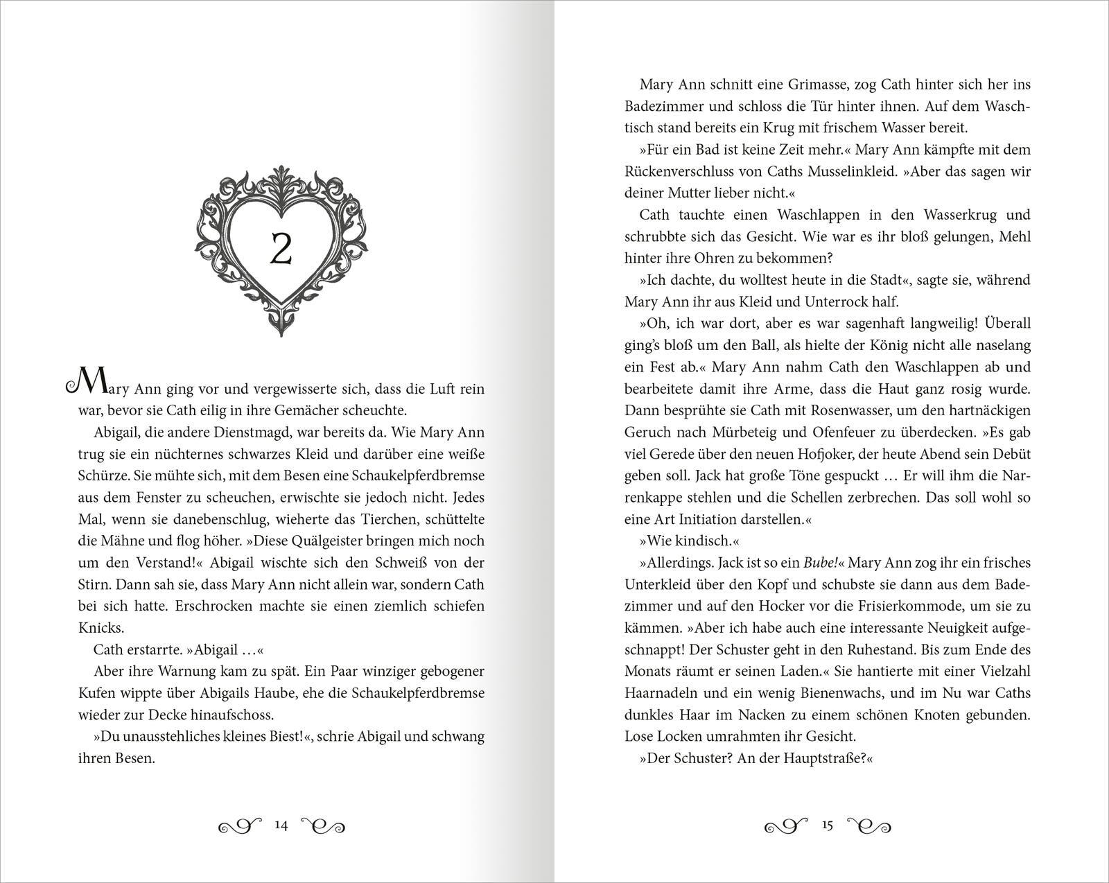 Beispielinhalt (Bild) Star-Crossed Hearts