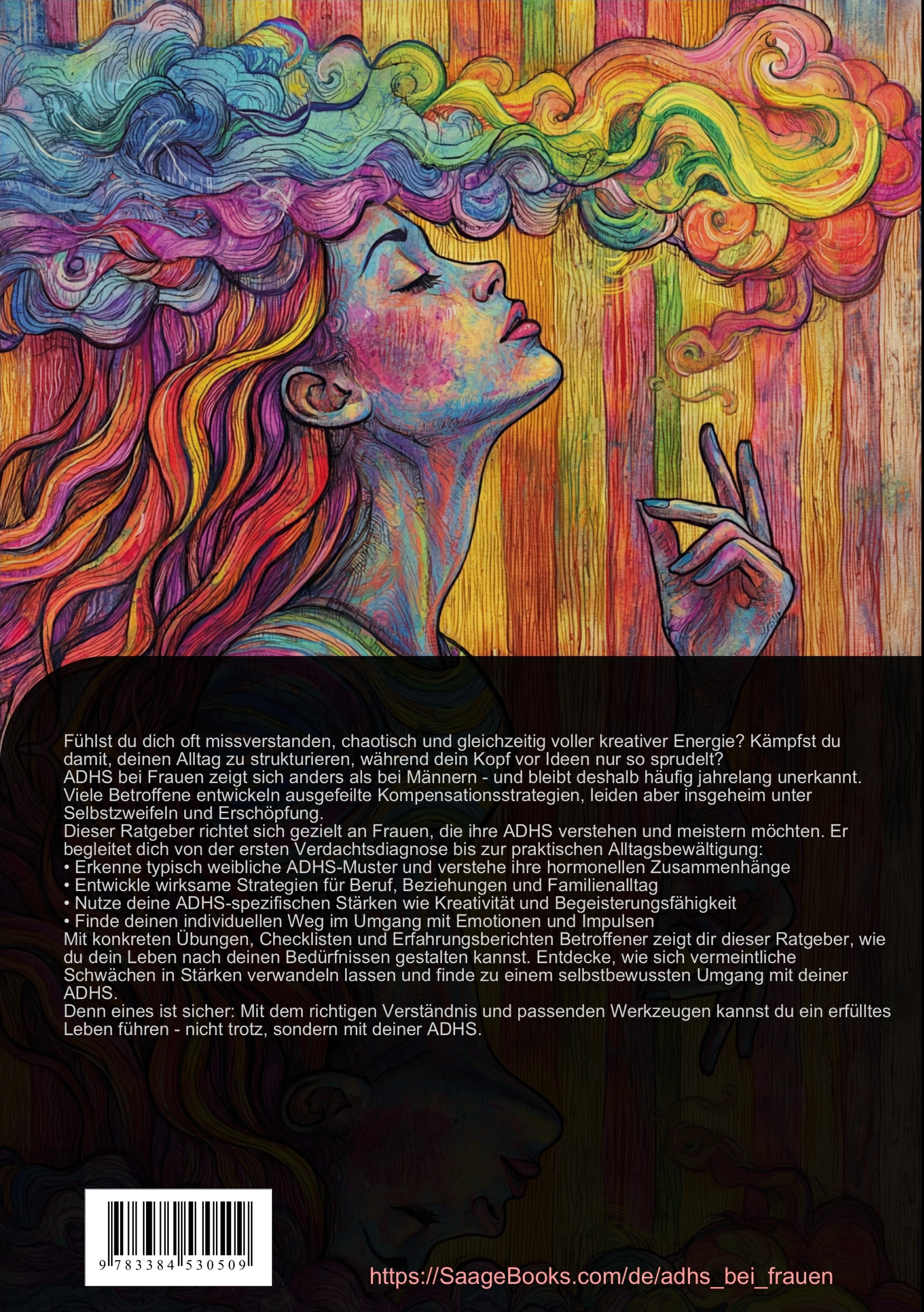 Rückseitencover ADHS bei Frauen: Besonderheiten, Diagnostik und Bewältigungsstrategien