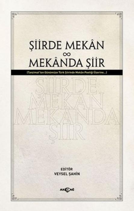 Vorderes Coverbild Siirde Mekan - Mekanda Siir