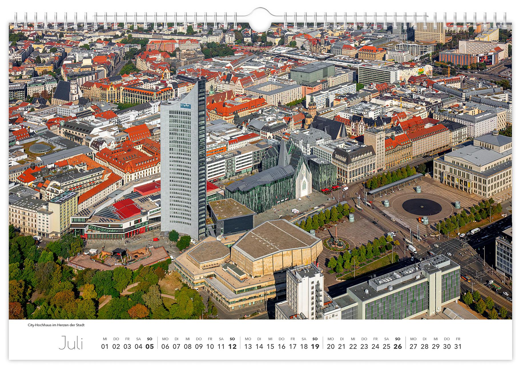 Beispielinhalt (Bild) Kalender Leipzig 2026