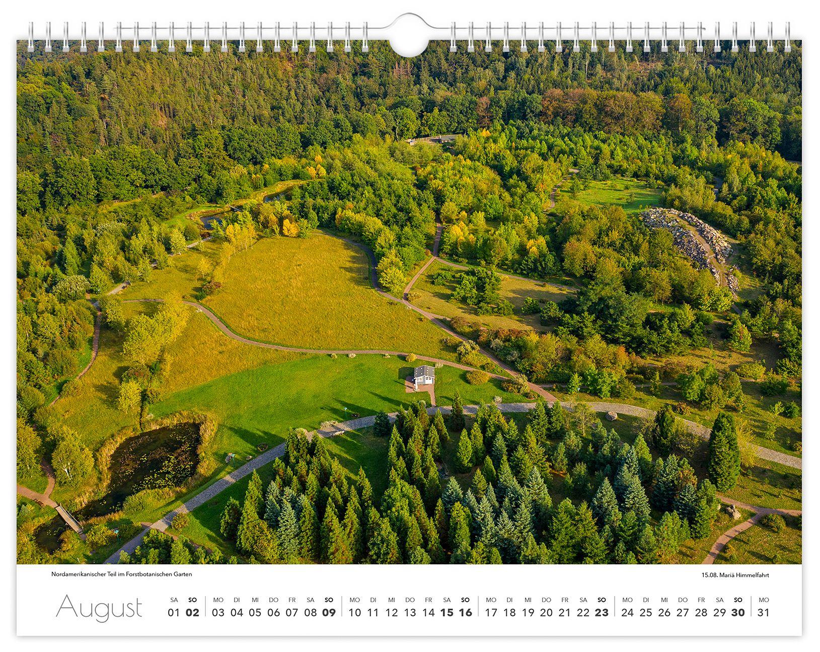 Beispielinhalt (Bild) Kalender Tharandt und Umgebung 2026