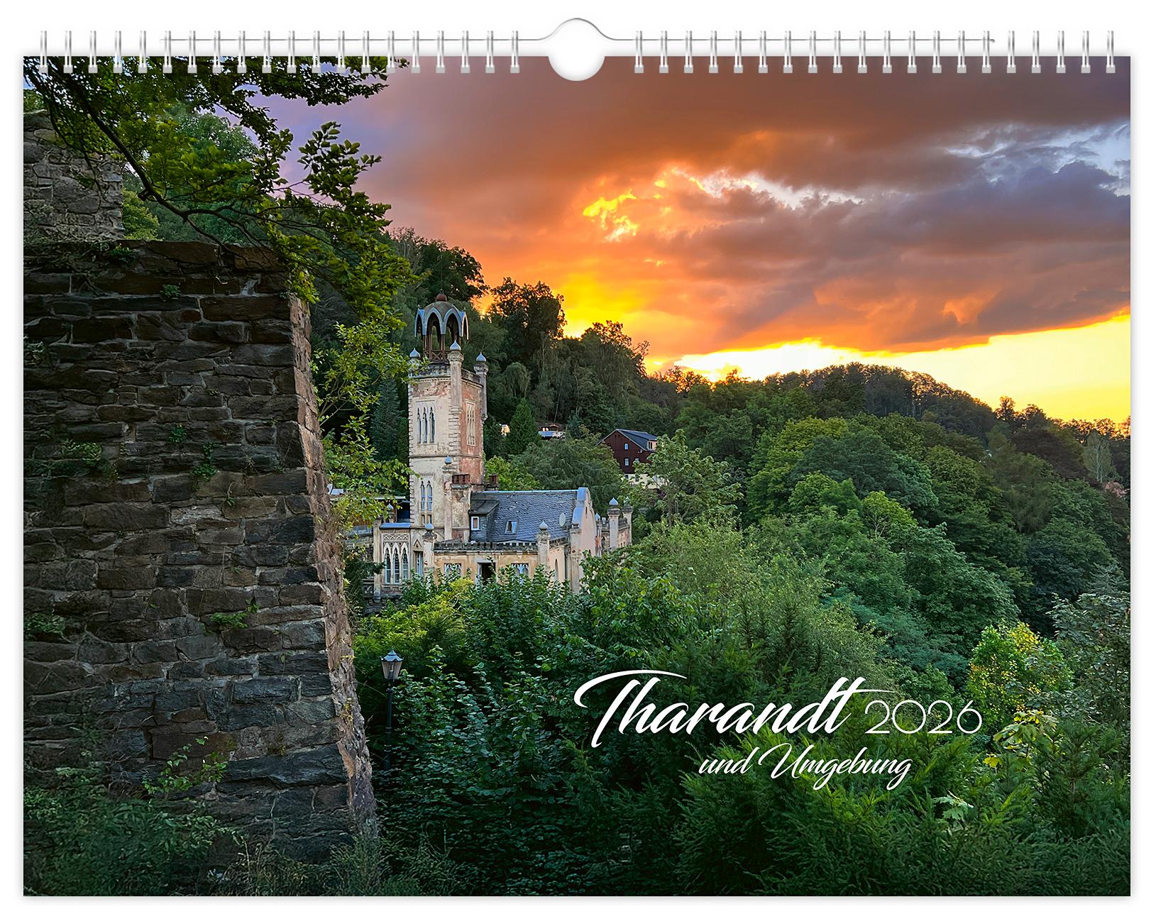 Vorderes Coverbild Kalender Tharandt und Umgebung 2026