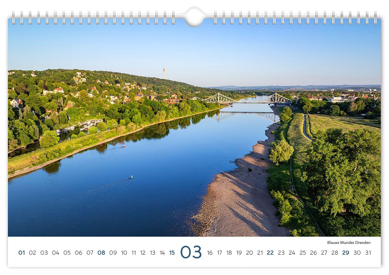 Beispielinhalt (Bild) Kalender Sachsen 2026