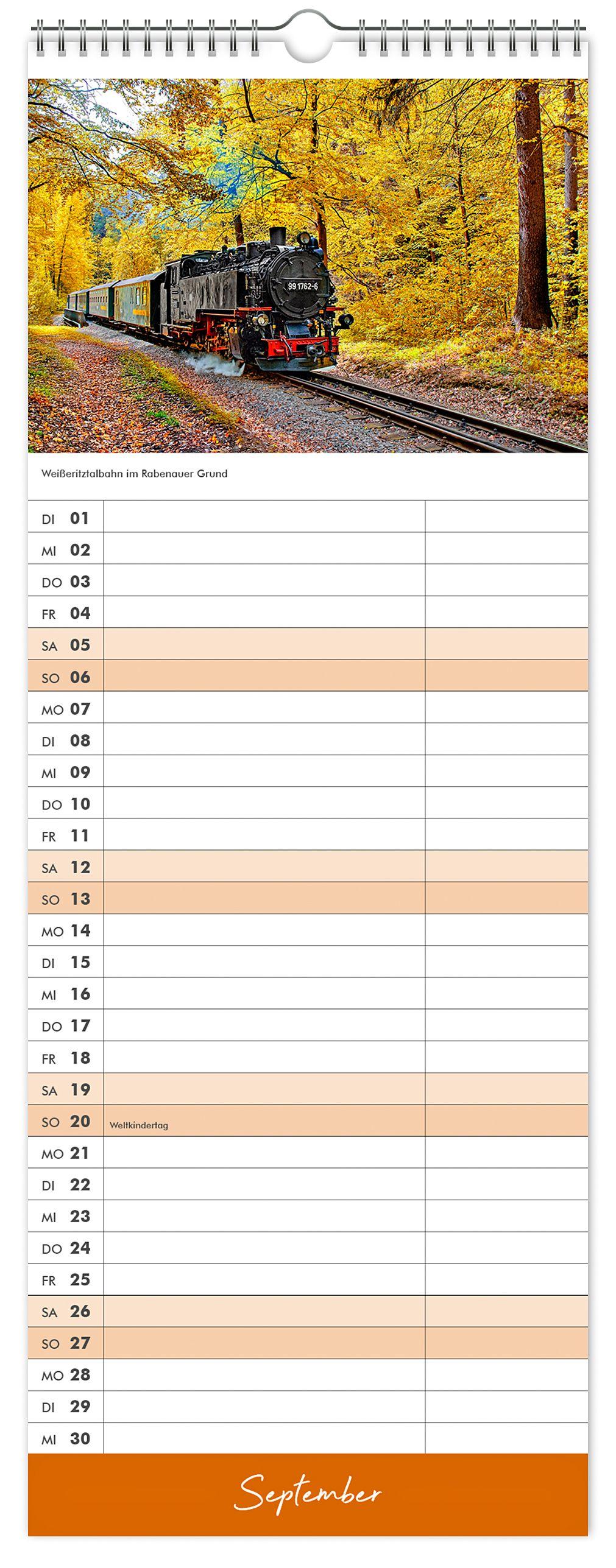 Beispielinhalt (Bild) Küchenkalender Dresden und Umgebung 2026