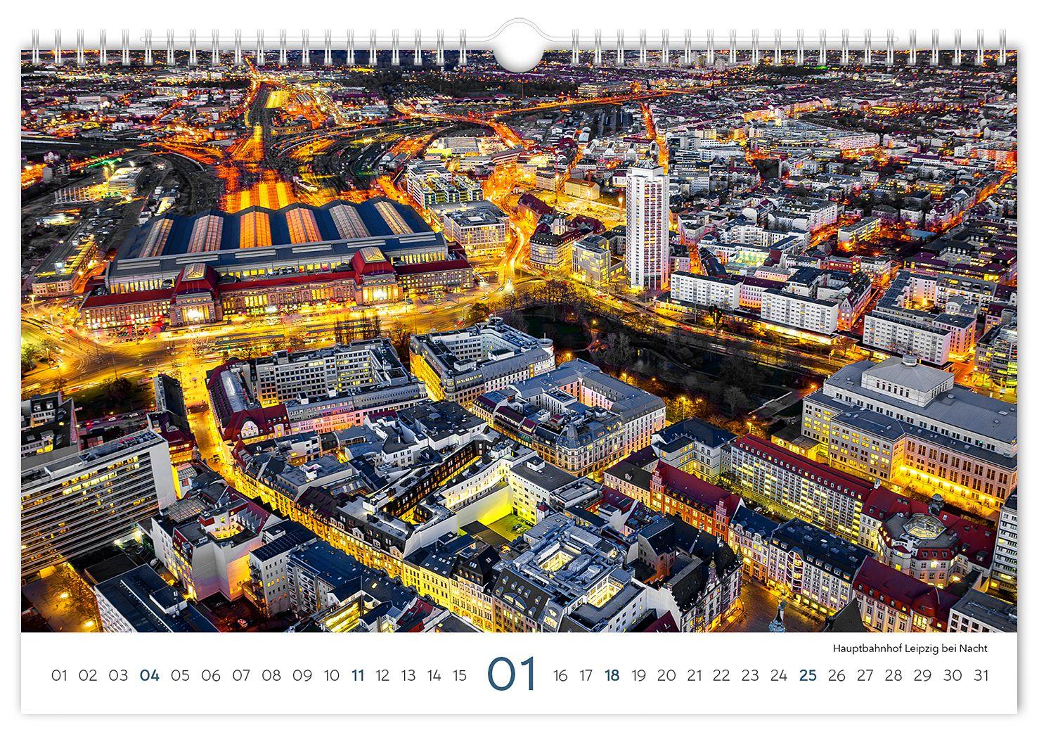 Beispielinhalt (Bild) Kalender Leipzig 2026