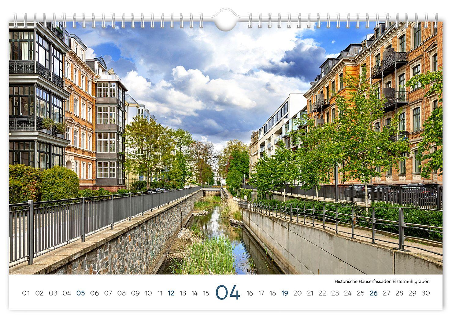 Beispielinhalt (Bild) Kalender Leipzig 2026