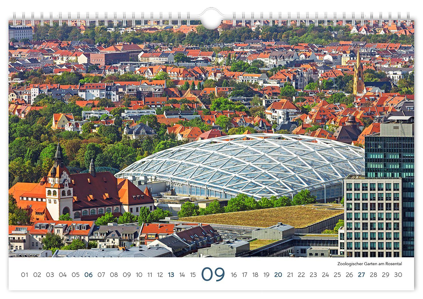 Beispielinhalt (Bild) Kalender Leipzig 2026