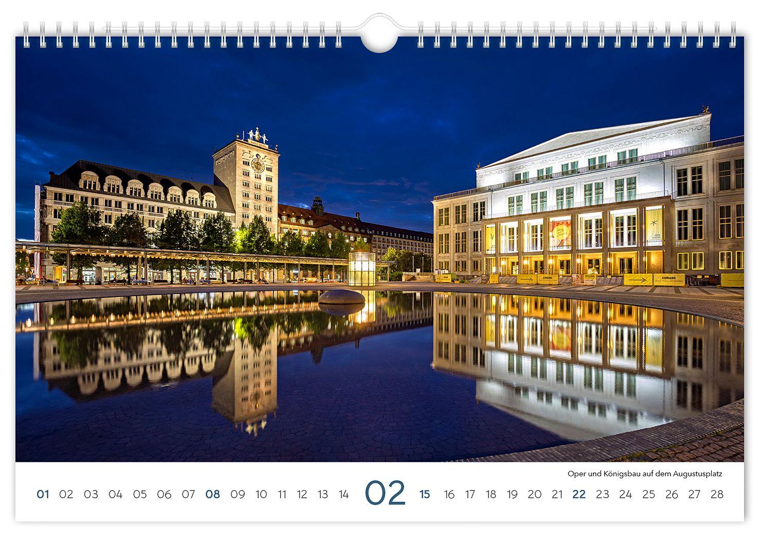 Beispielinhalt (Bild) Kalender Leipzig 2026