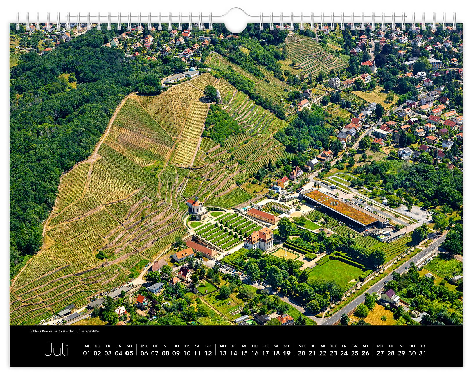 Beispielinhalt (Bild) Kalender Radebeul 2026