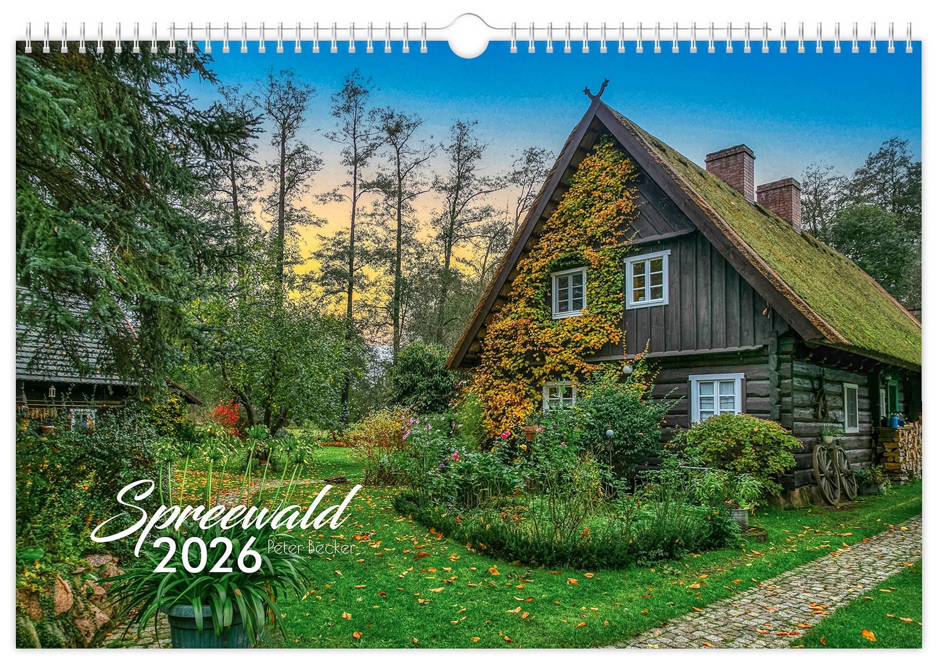Vorderes Coverbild Kalender Spreewald 2026