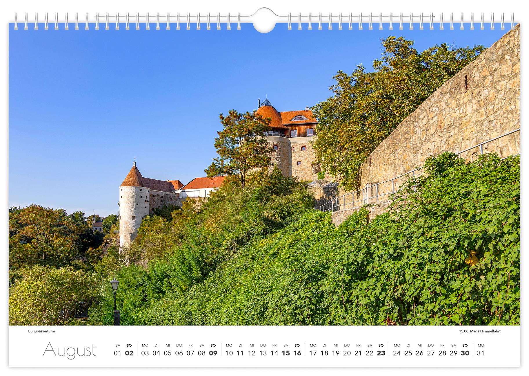 Beispielinhalt (Bild) Kalender Bautzen 2026