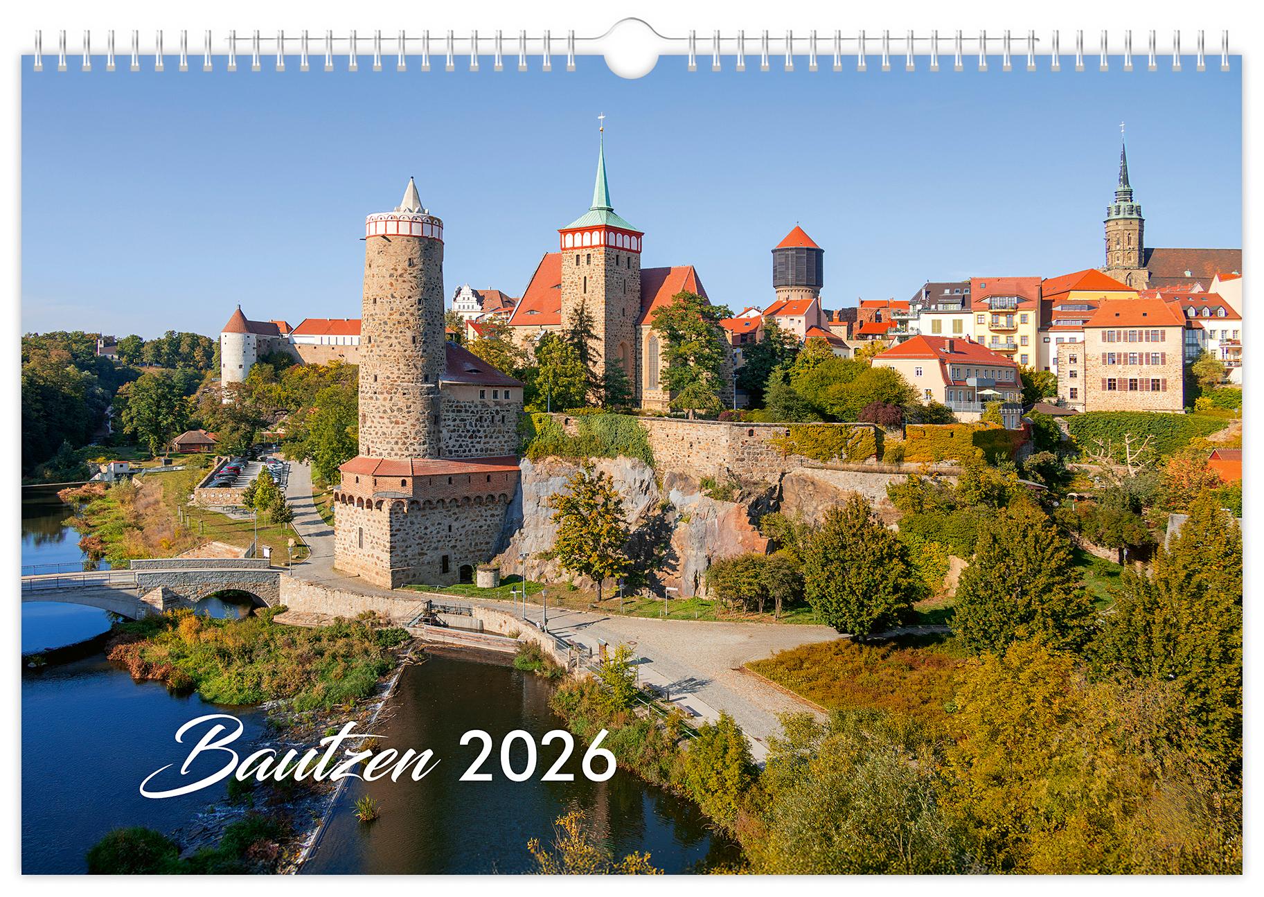 Vorderes Coverbild Kalender Bautzen 2026