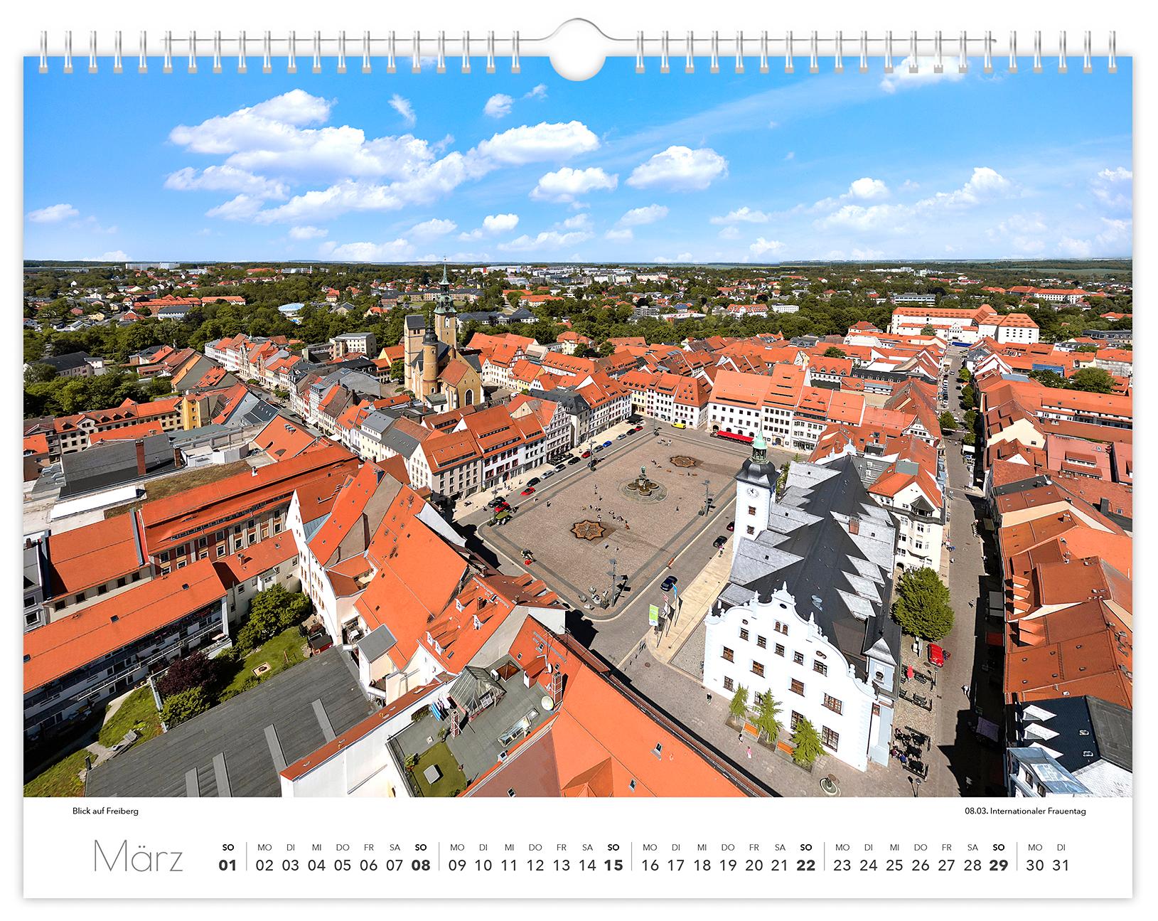 Beispielinhalt (Bild) Kalender Osterzgebirge 2026