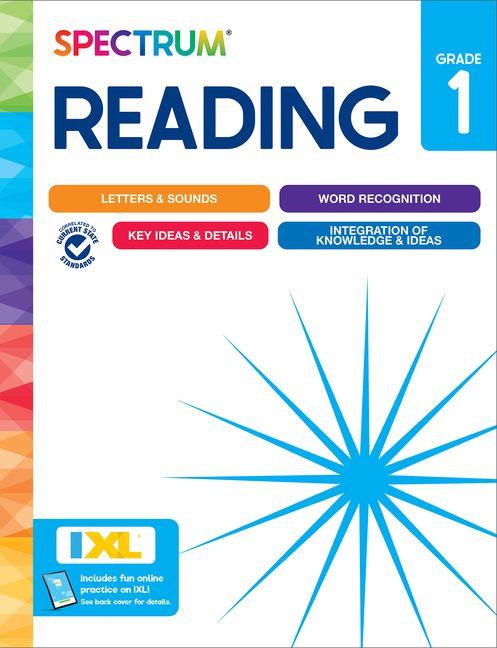 Vorderes Coverbild Spectrum Reading Workbook, Grade 1