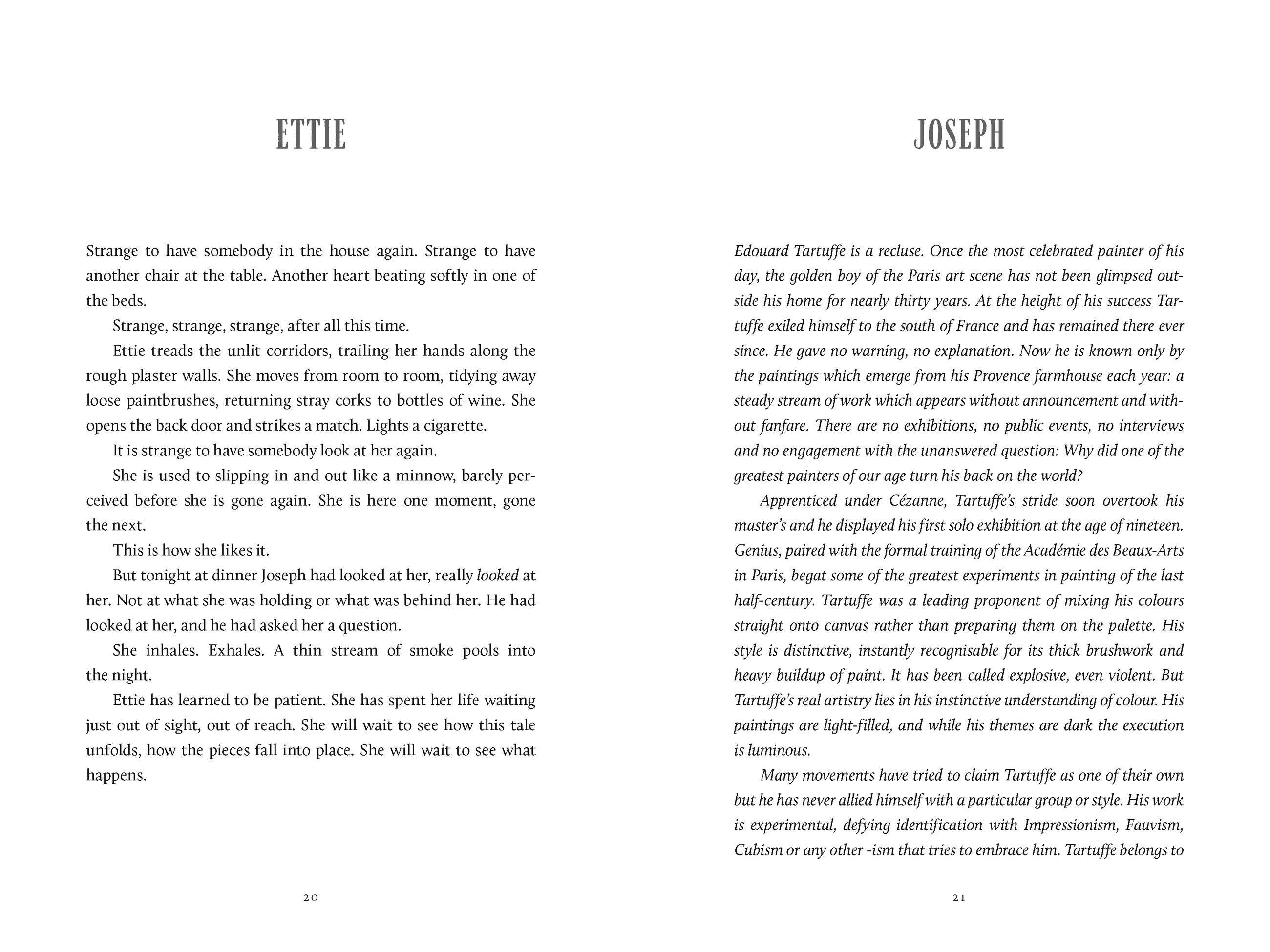 Beispielinhalt (Bild) The Artist and the Feast