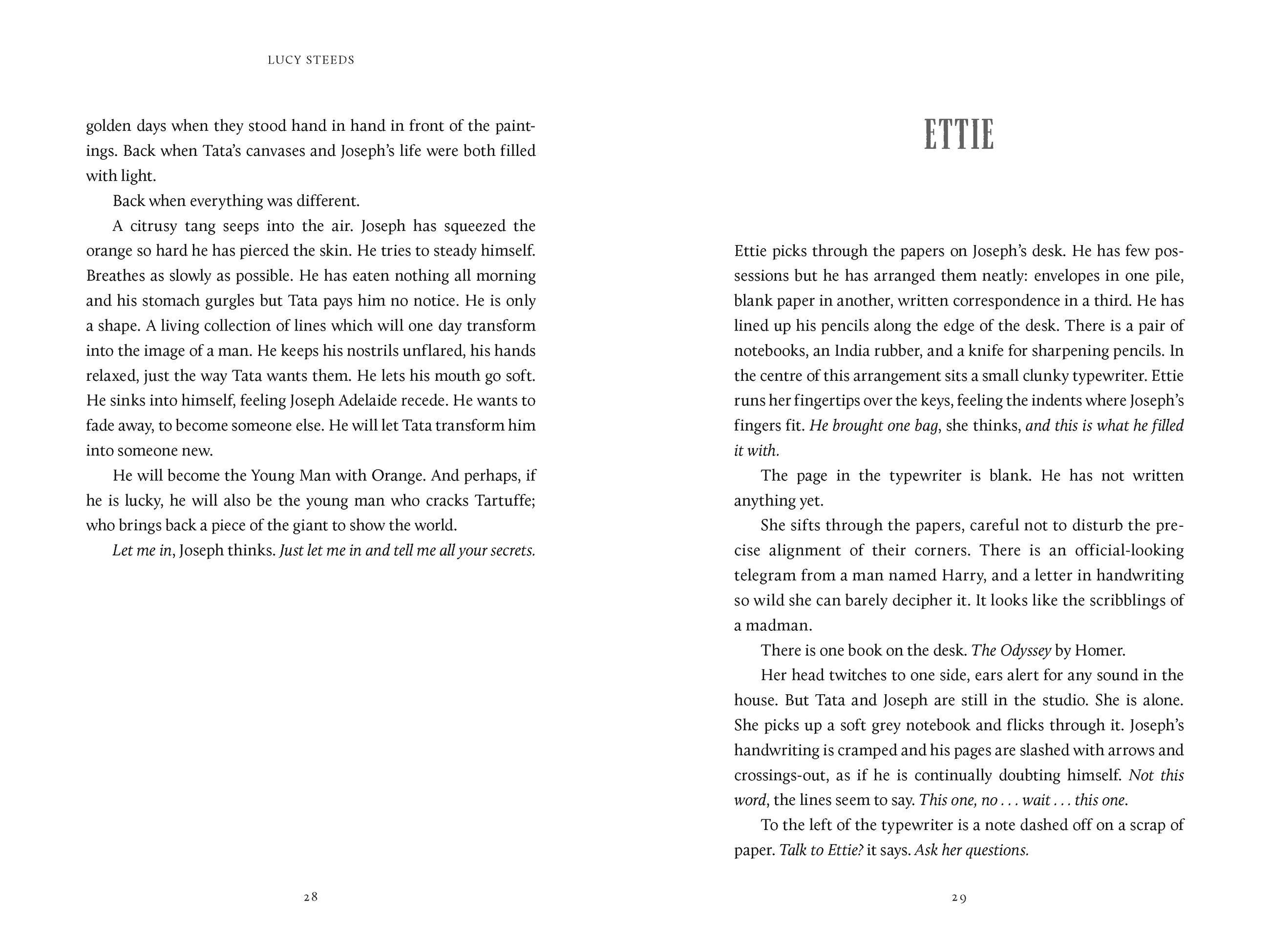 Beispielinhalt (Bild) The Artist and the Feast