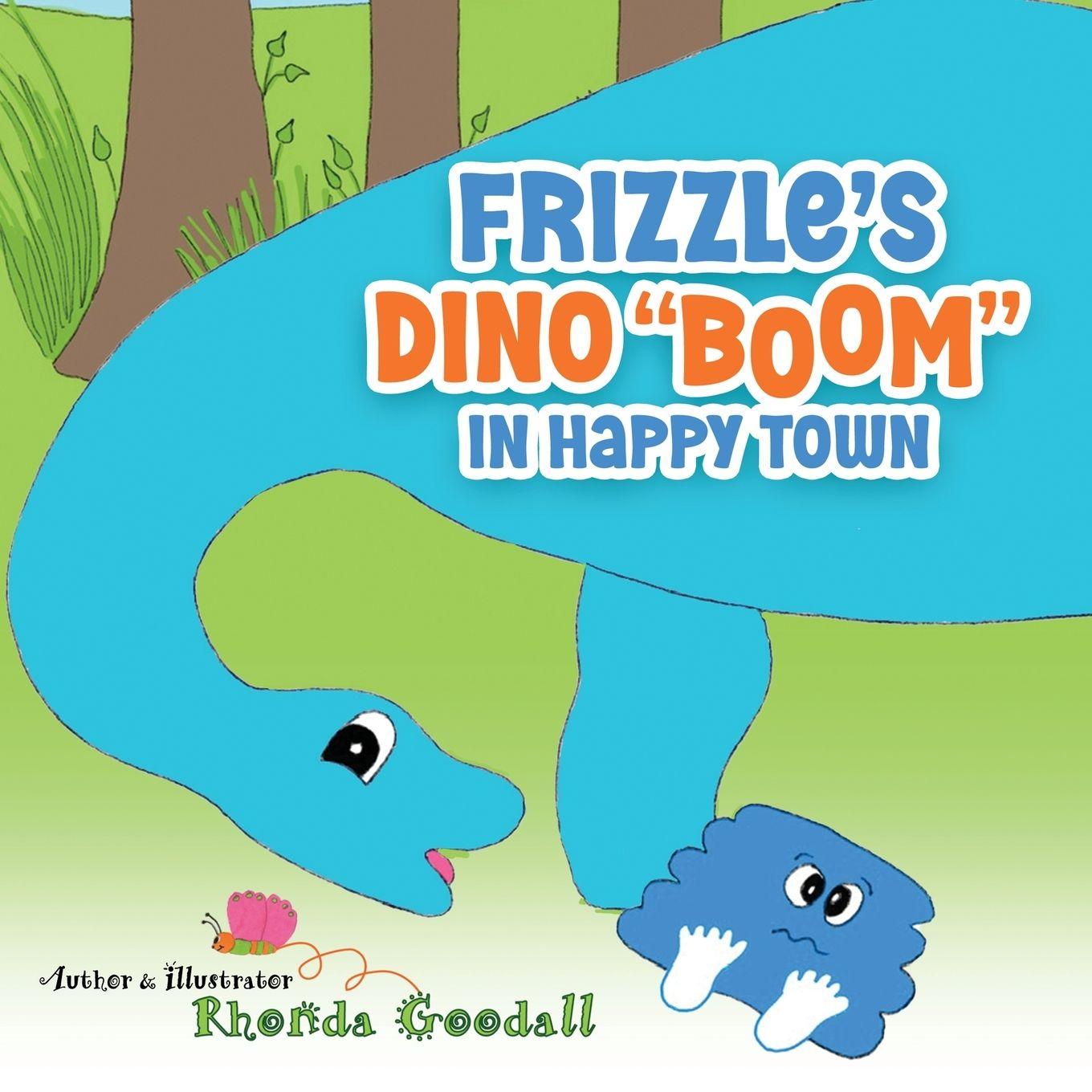 Vorderes Coverbild Frizzle's Dino "Boom" in Happy Town