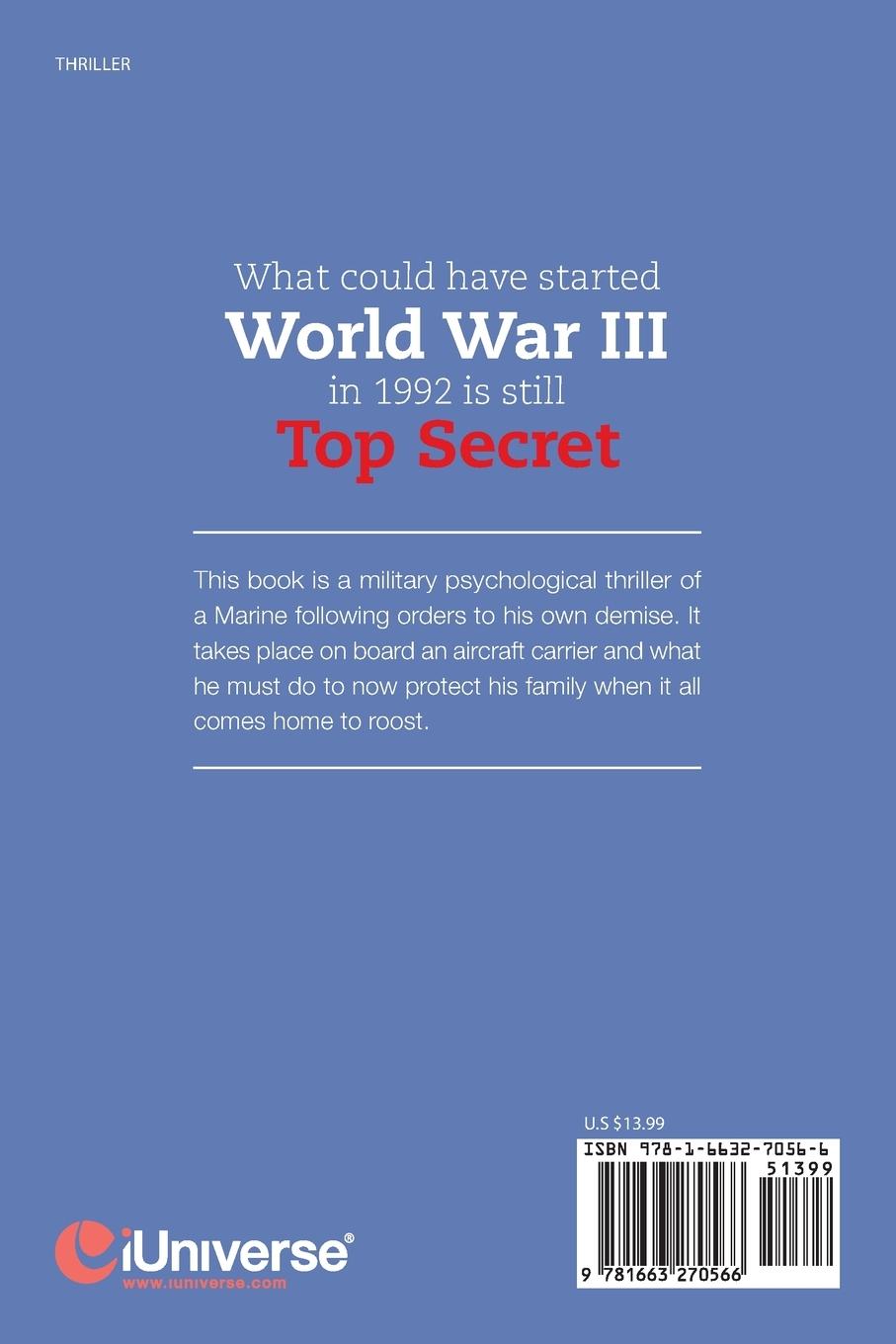 Rückseitencover What could have started World War III in 1992 is still Top Secret