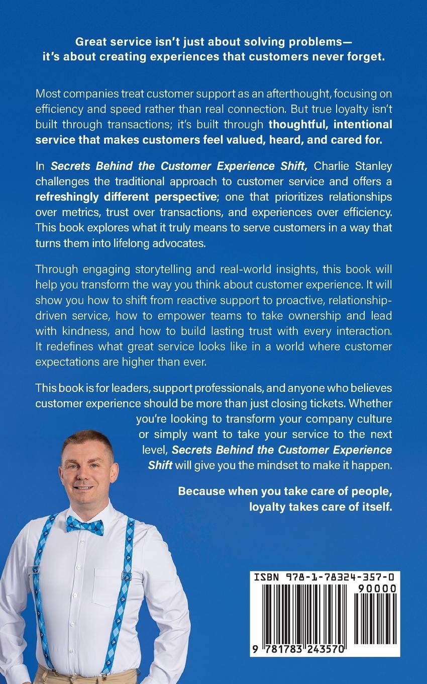 Rückseitencover Secrets Behind the Customer Experience Shift