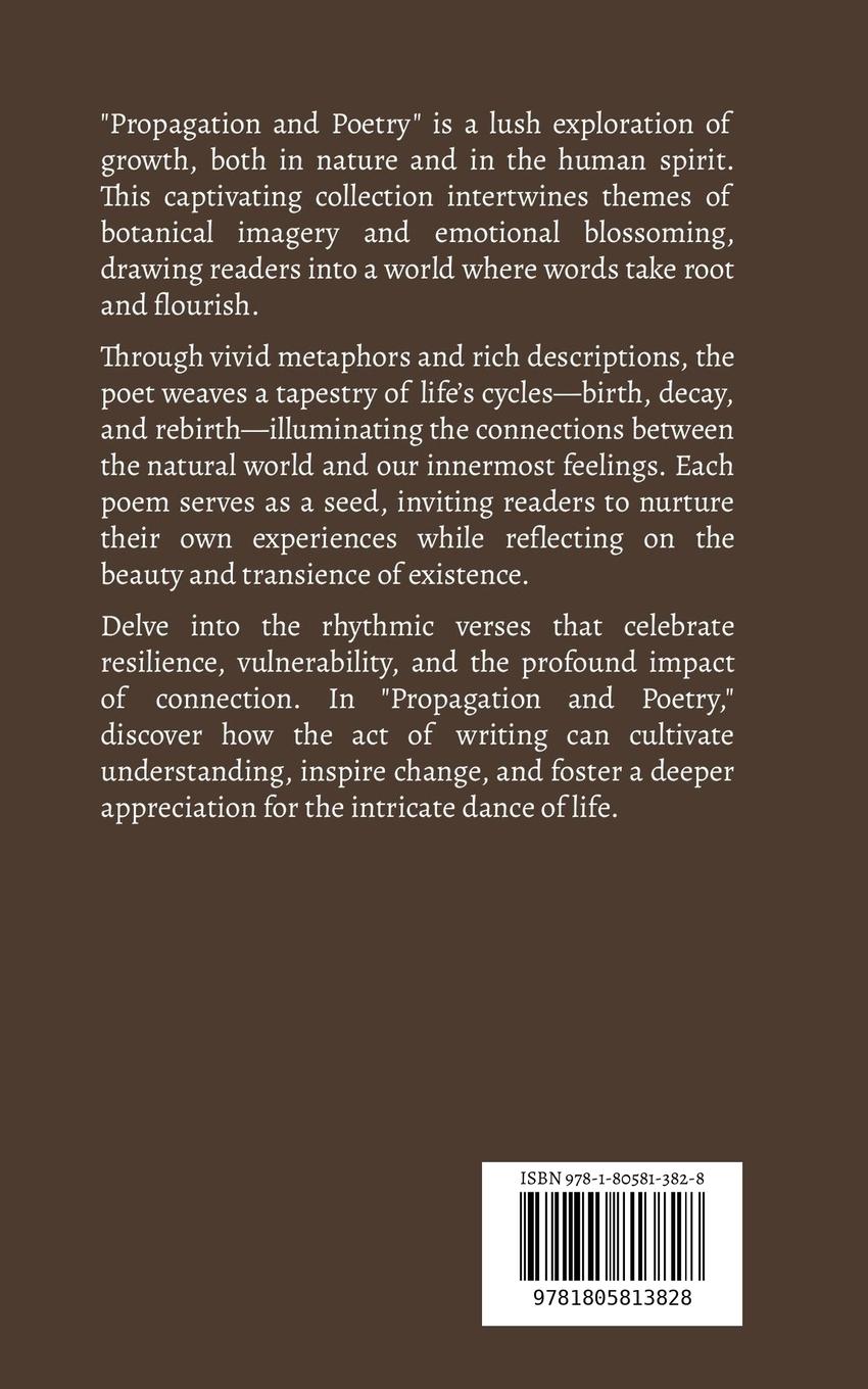 Rückseitencover Propagation and Poetry