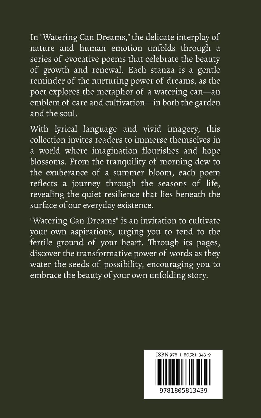 Rückseitencover Watering Can Dreams