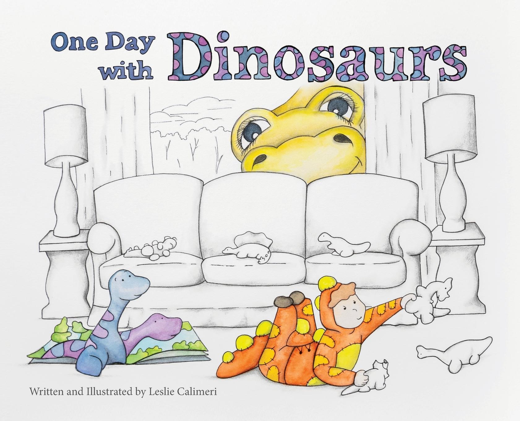 Vorderes Coverbild One Day with Dinosaurs