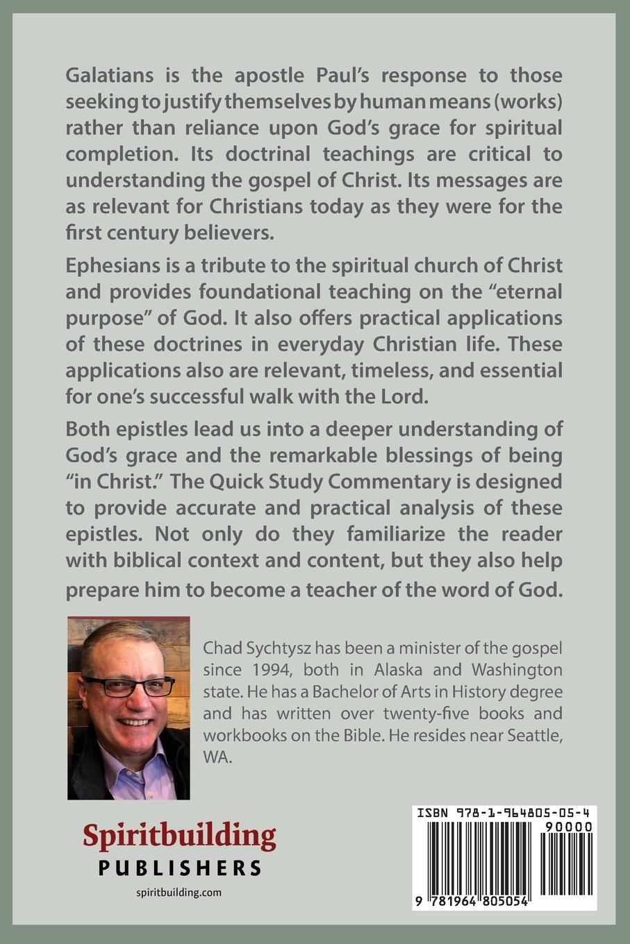 Rückseitencover Quick Study Commentary Series