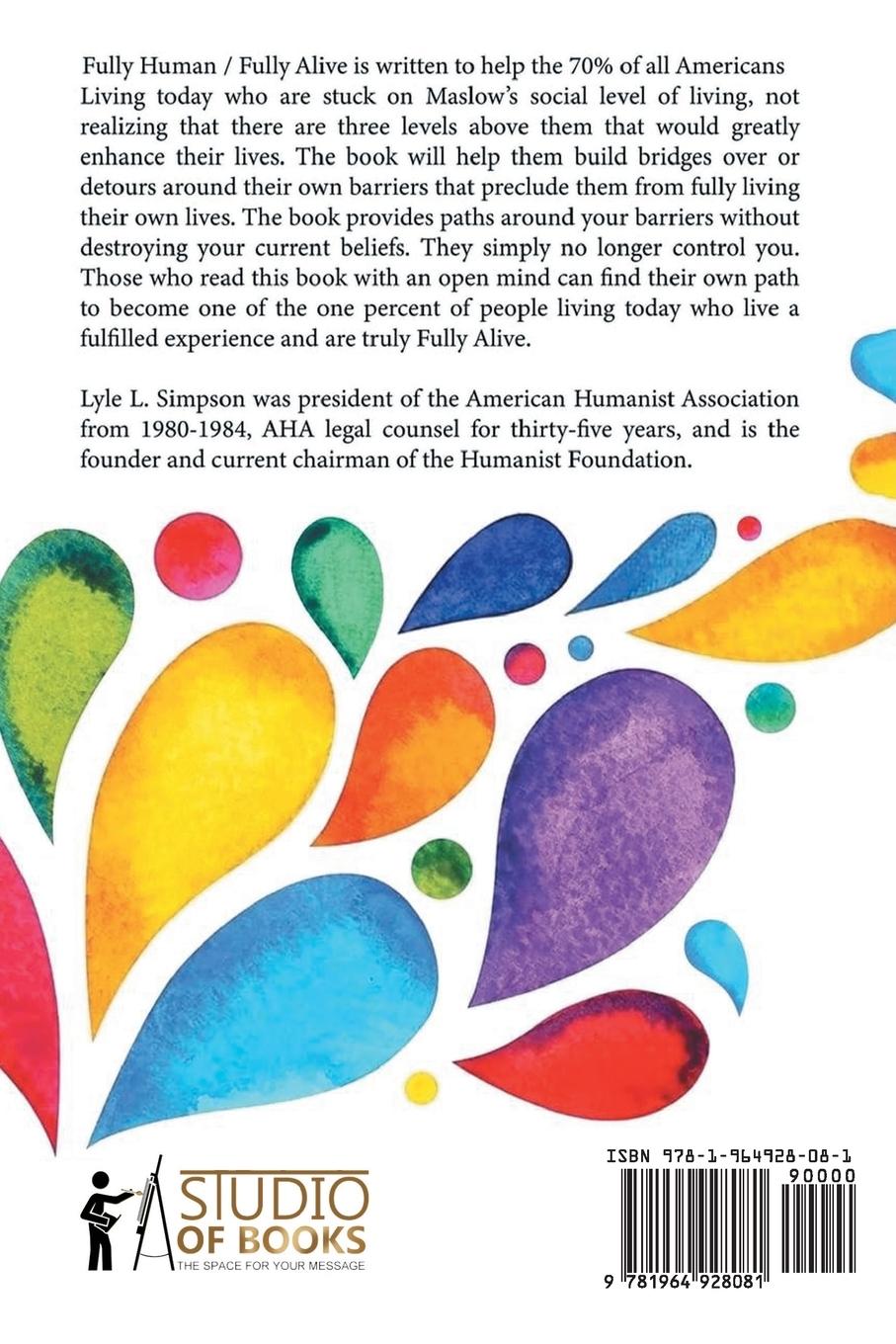 Rückseitencover Fully Human/ Fully Alive