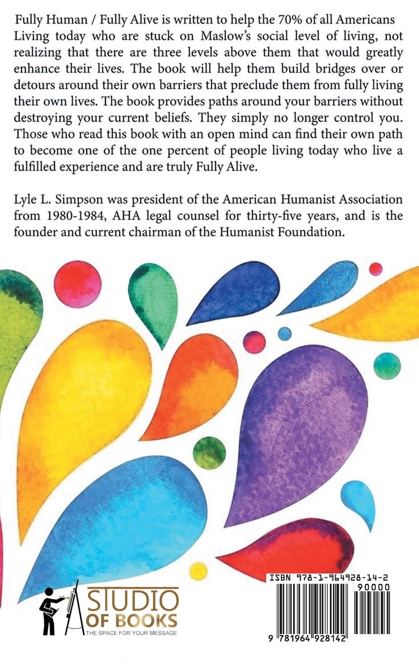 Rückseitencover Fully Human/ Fully Alive