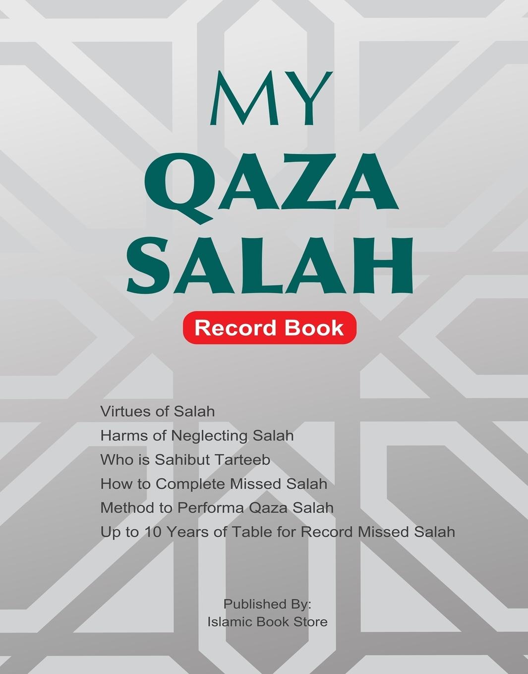 Vorderes Coverbild MY QAZA SALAH