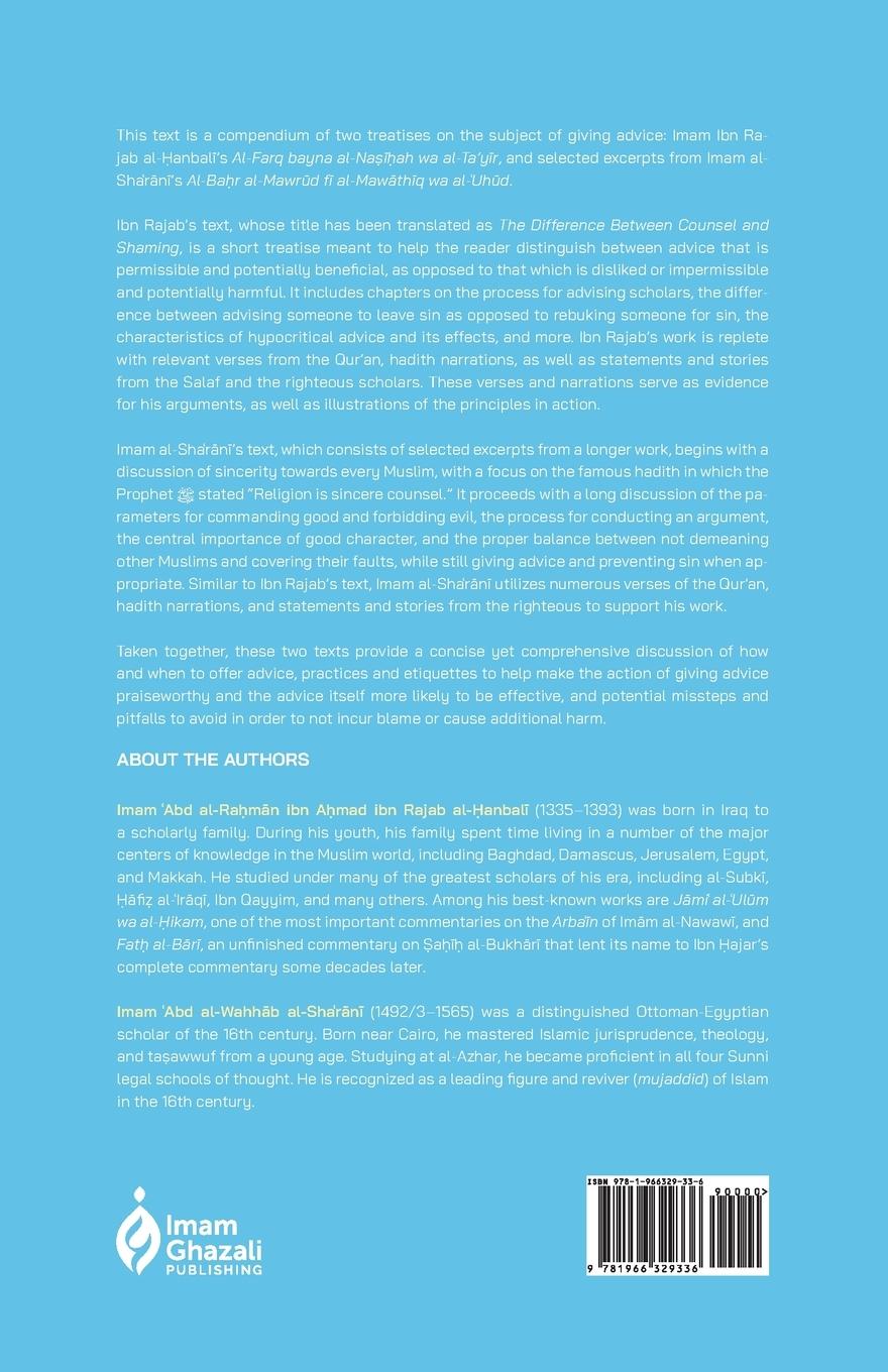 Rückseitencover How to Give Good Advice