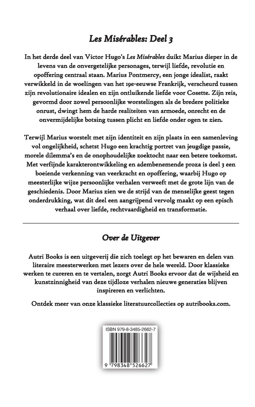 Rückseitencover Les Misérables
