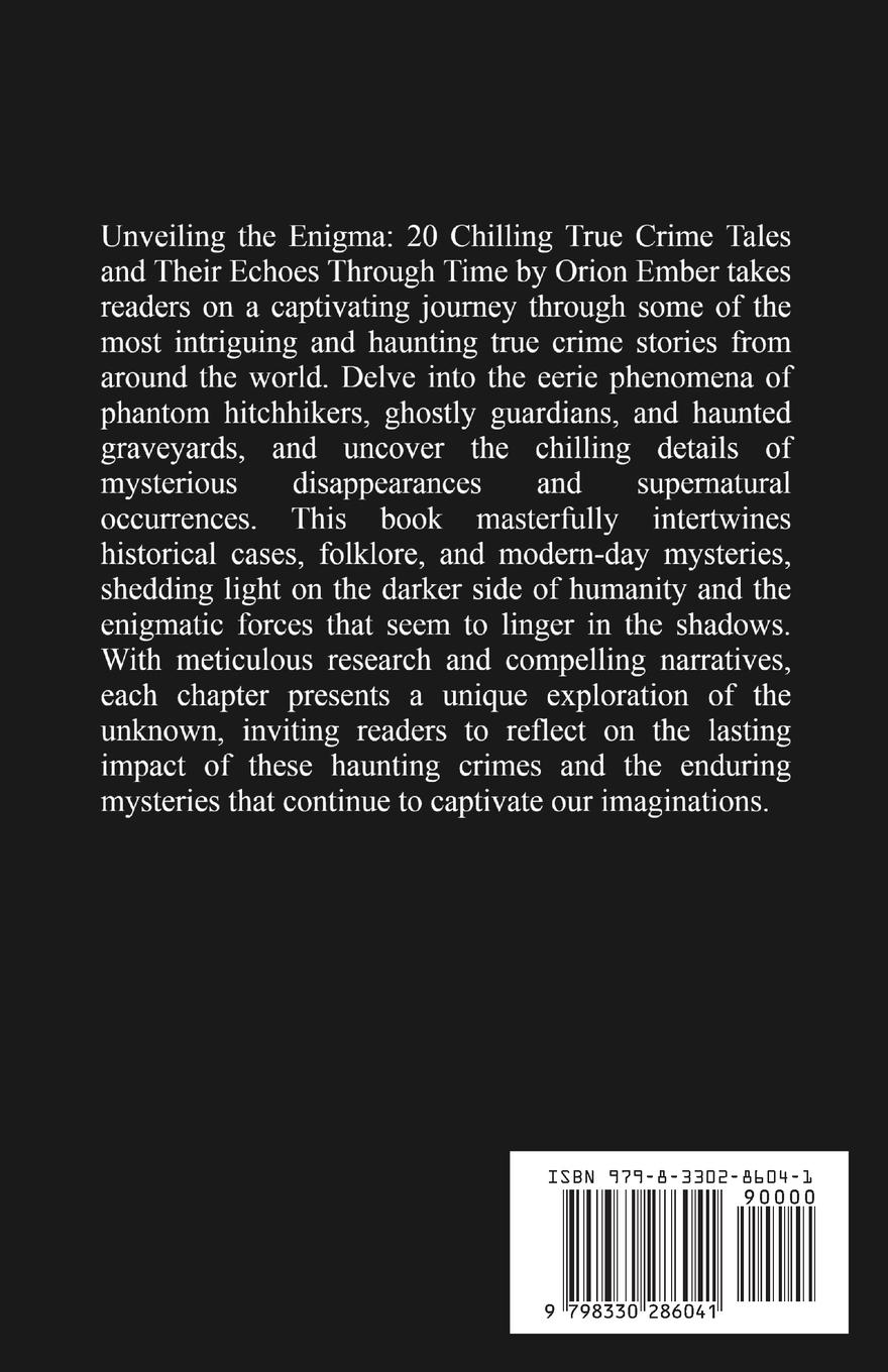 Rückseitencover Unveiling the Enigma