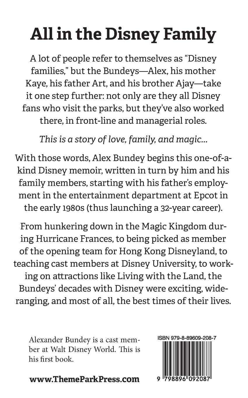 Rückseitencover Growing Up Disney