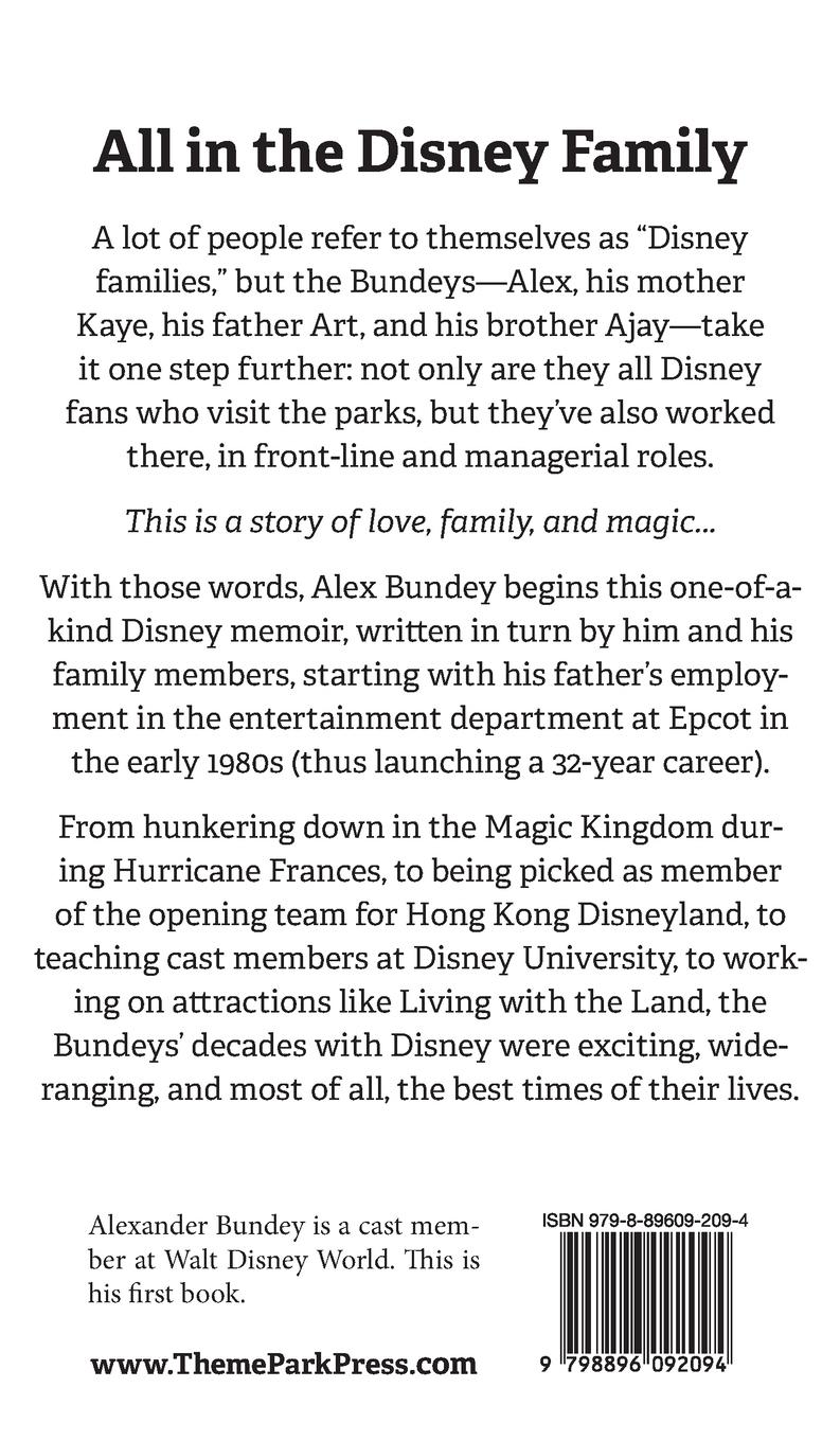 Rückseitencover Growing Up Disney