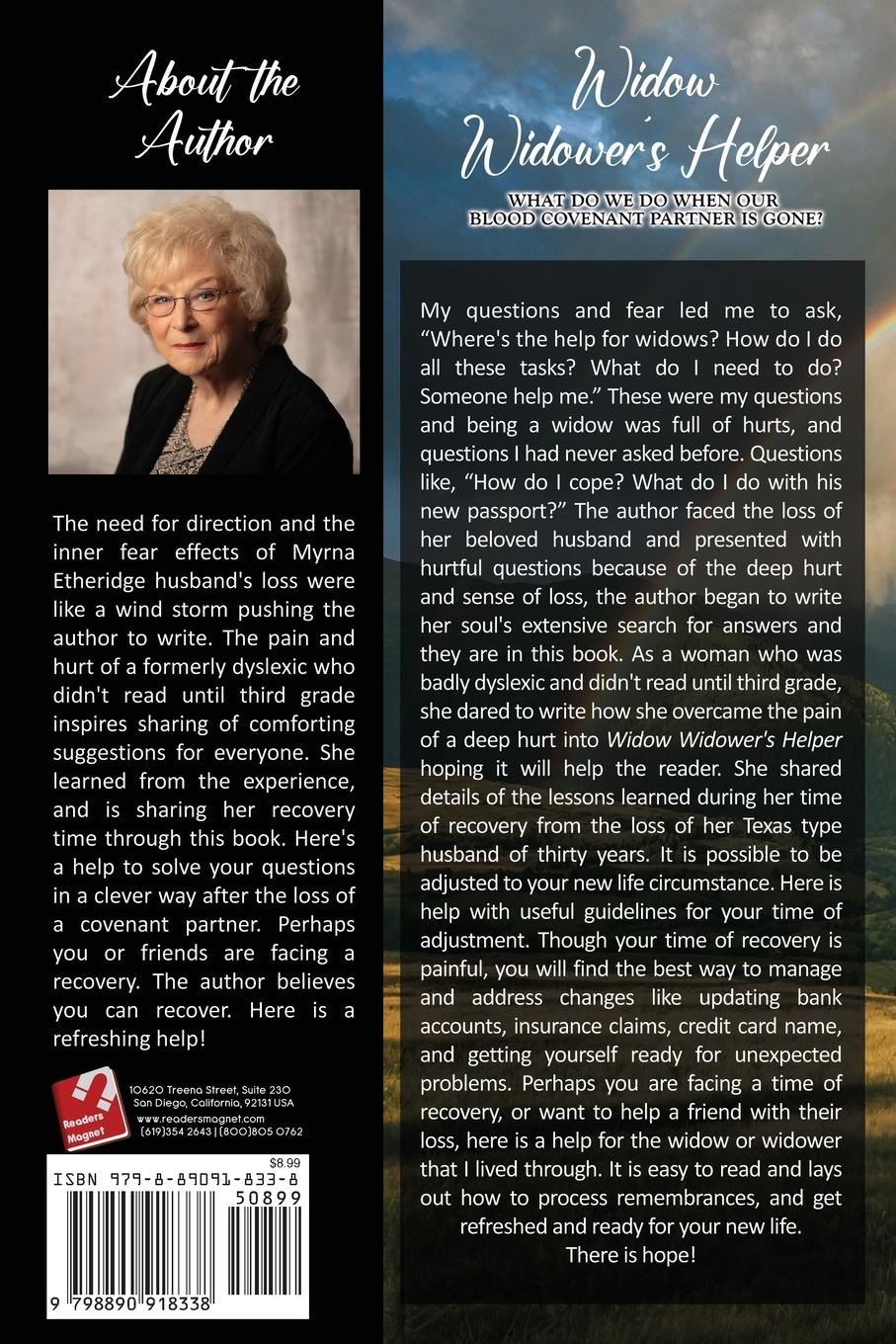 Rückseitencover Widow Widower's Helper