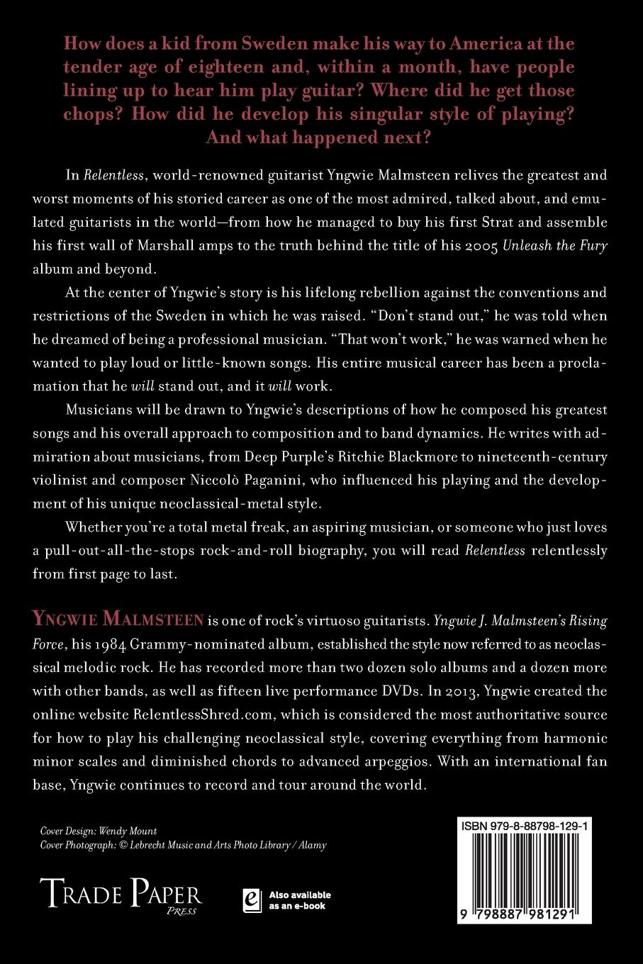 Rückseitencover Relentless