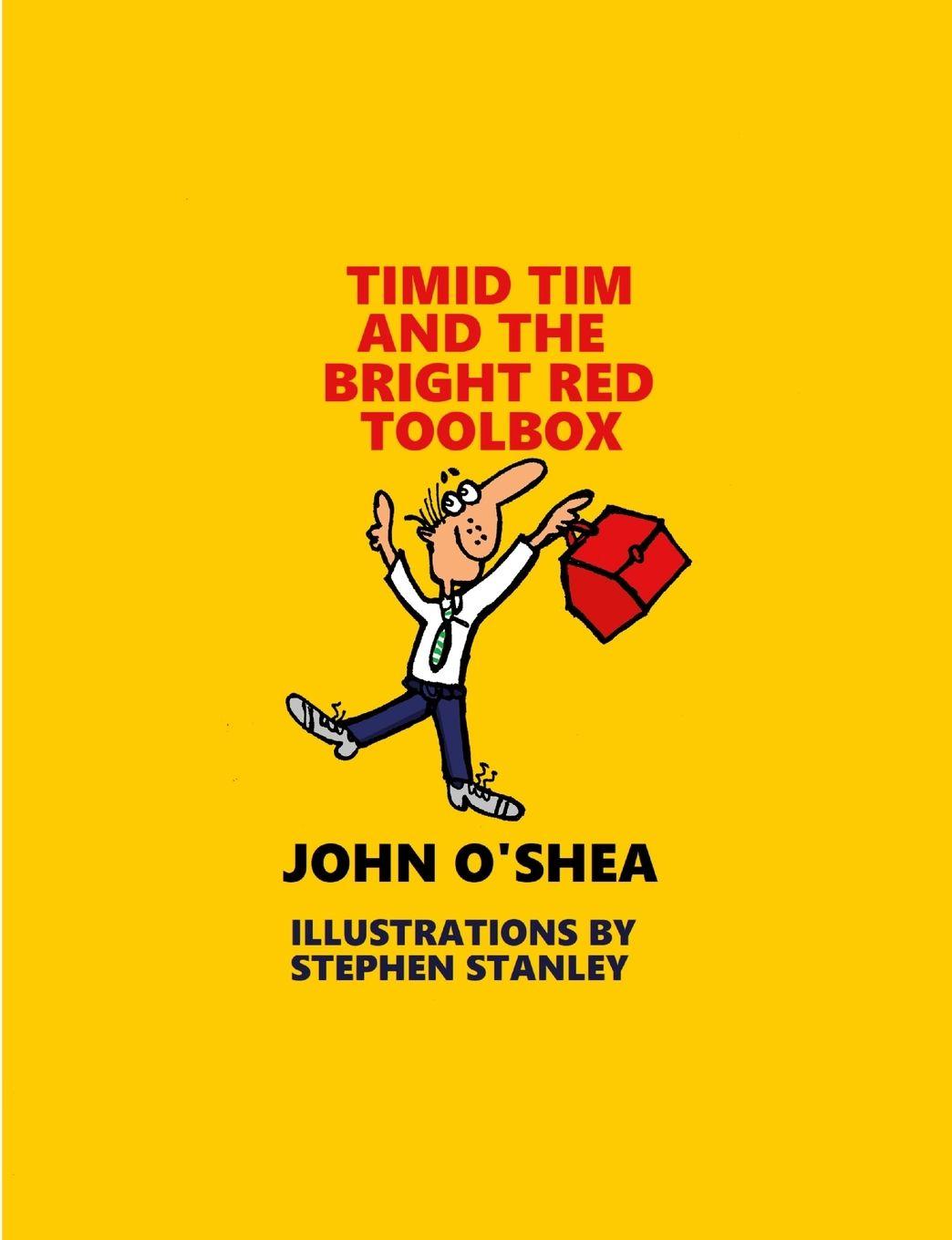 Vorderes Coverbild Timid Tim and the Bright Red Toolbox- Colour Version