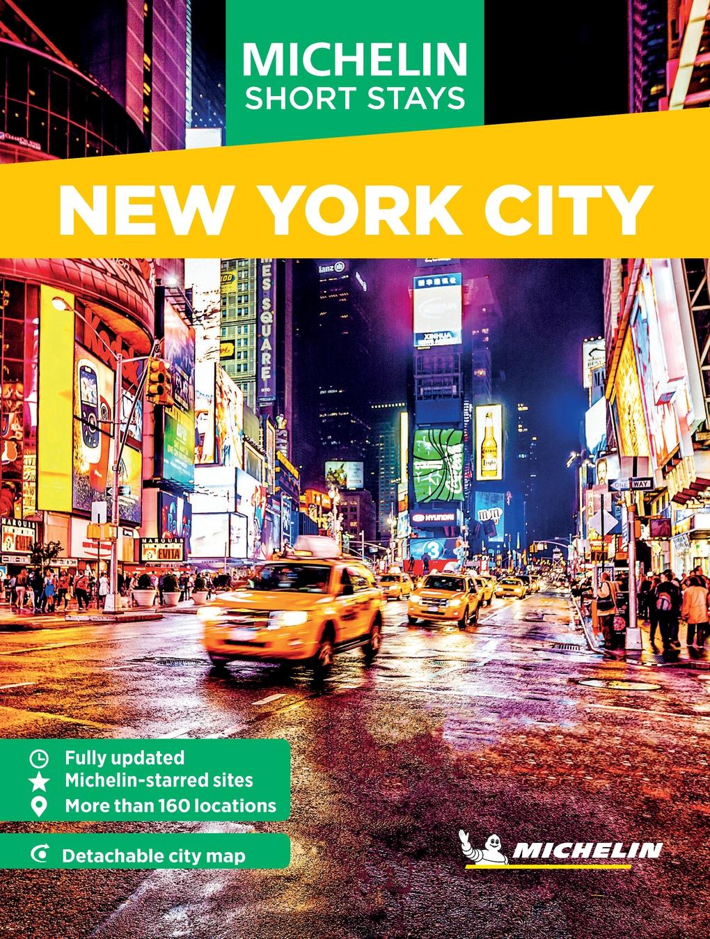 Vorderes Coverbild Michelin Travel Guides Short Stays: New York City