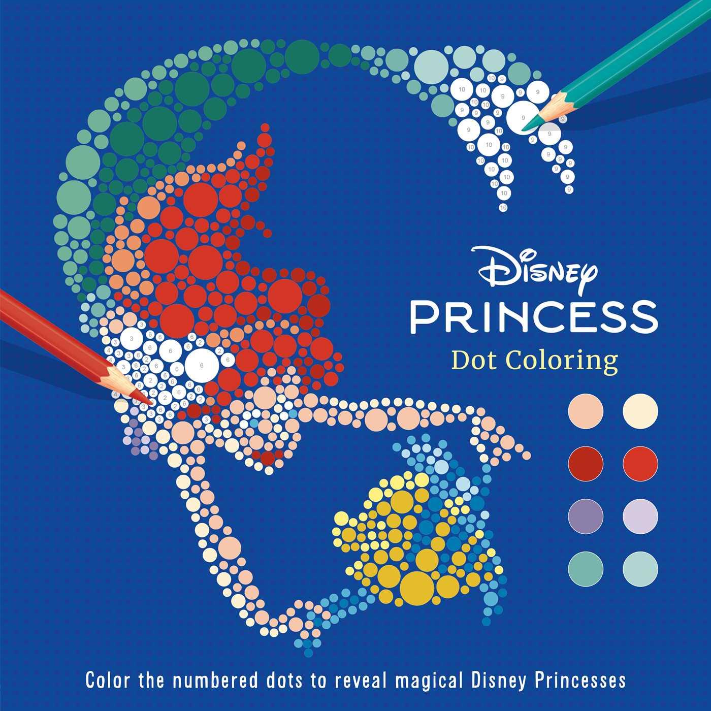 Vorderes Coverbild Disney Princess: Dot Coloring