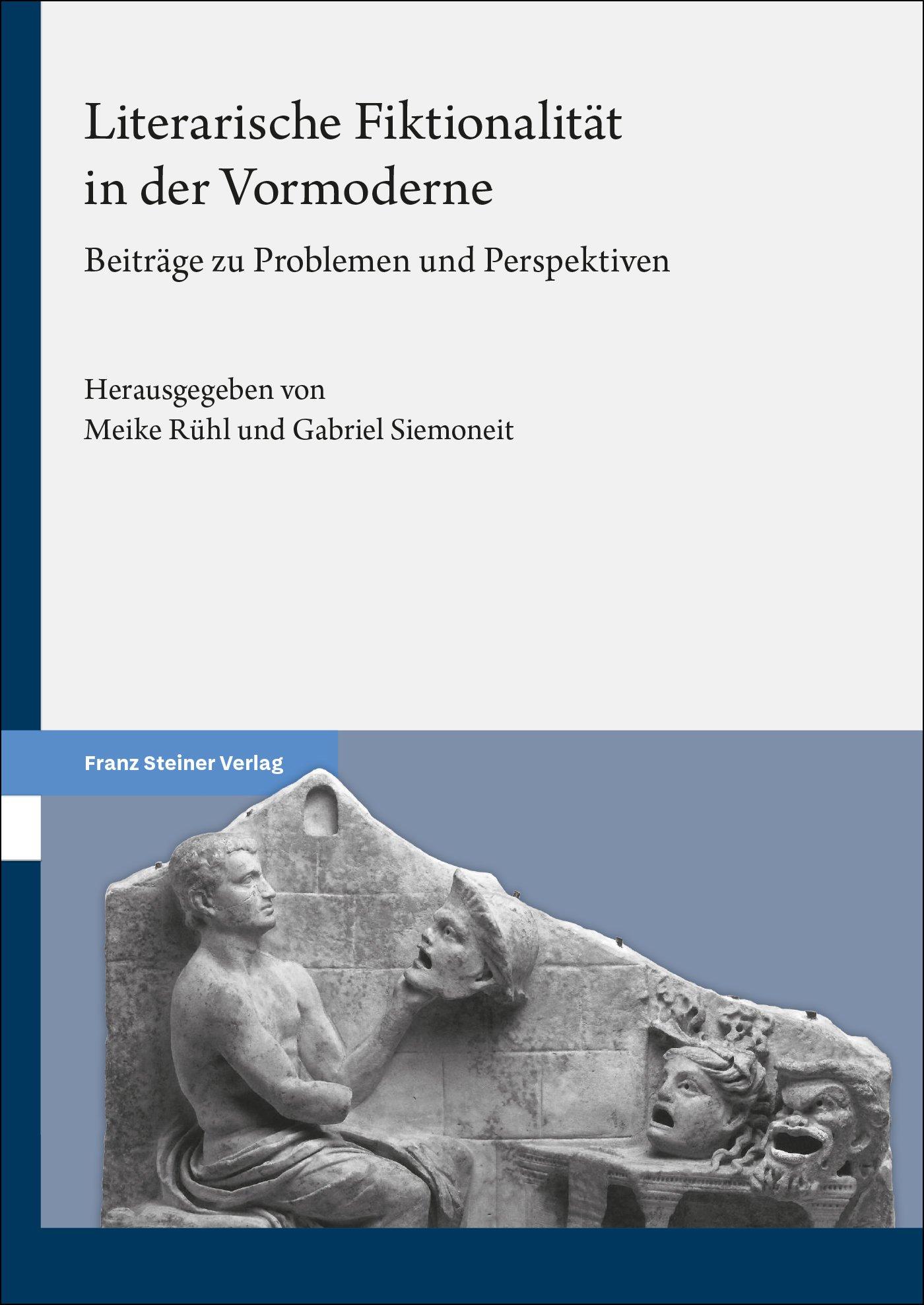 Vorderes Coverbild Literarische Fiktionalität in der Vormoderne