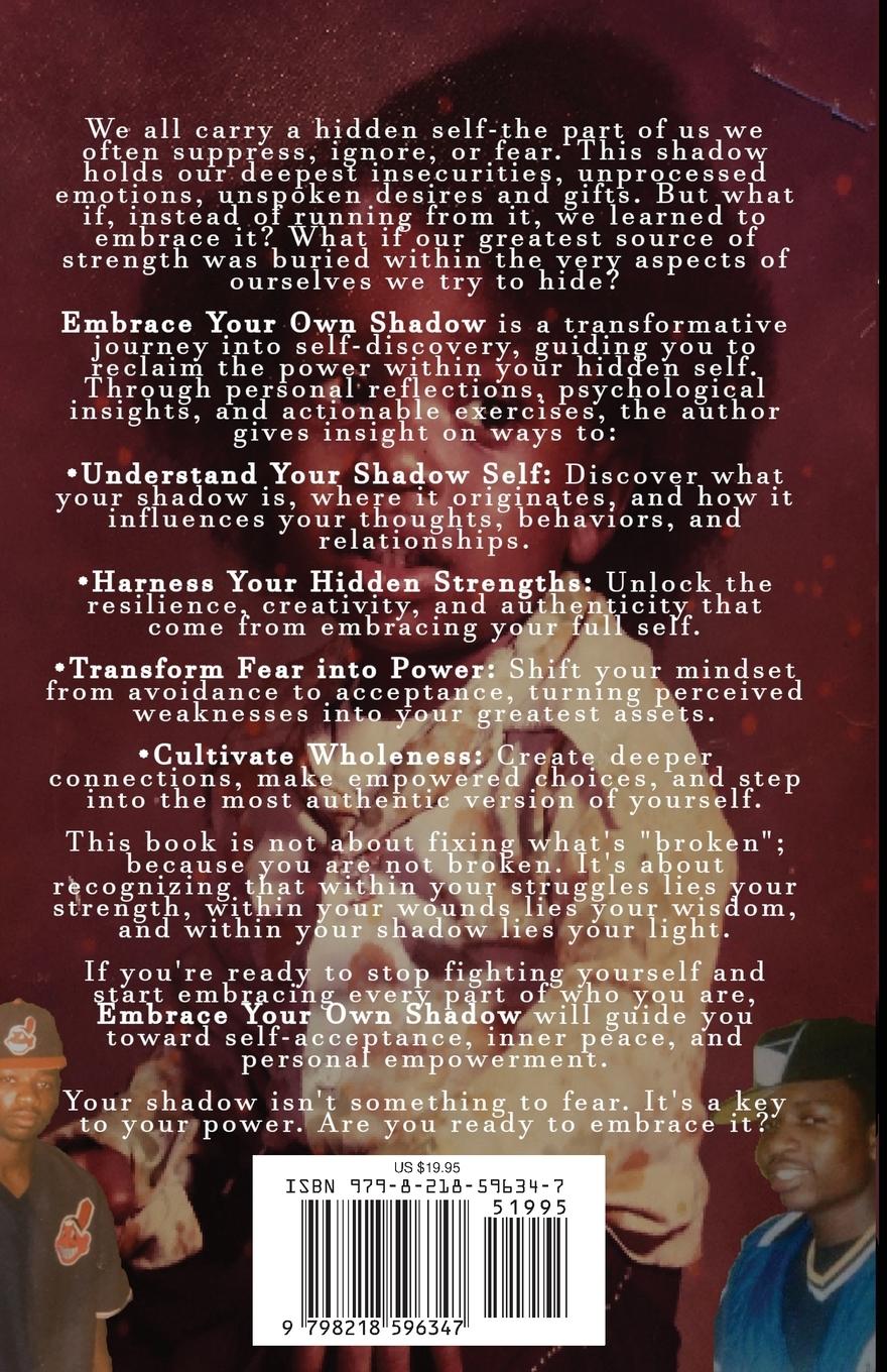 Rückseitencover Embrace Your Own Shadow