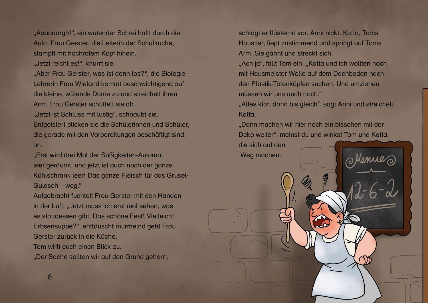 Beispielinhalt (Bild) Escape School 4. Achtung, Zombies!