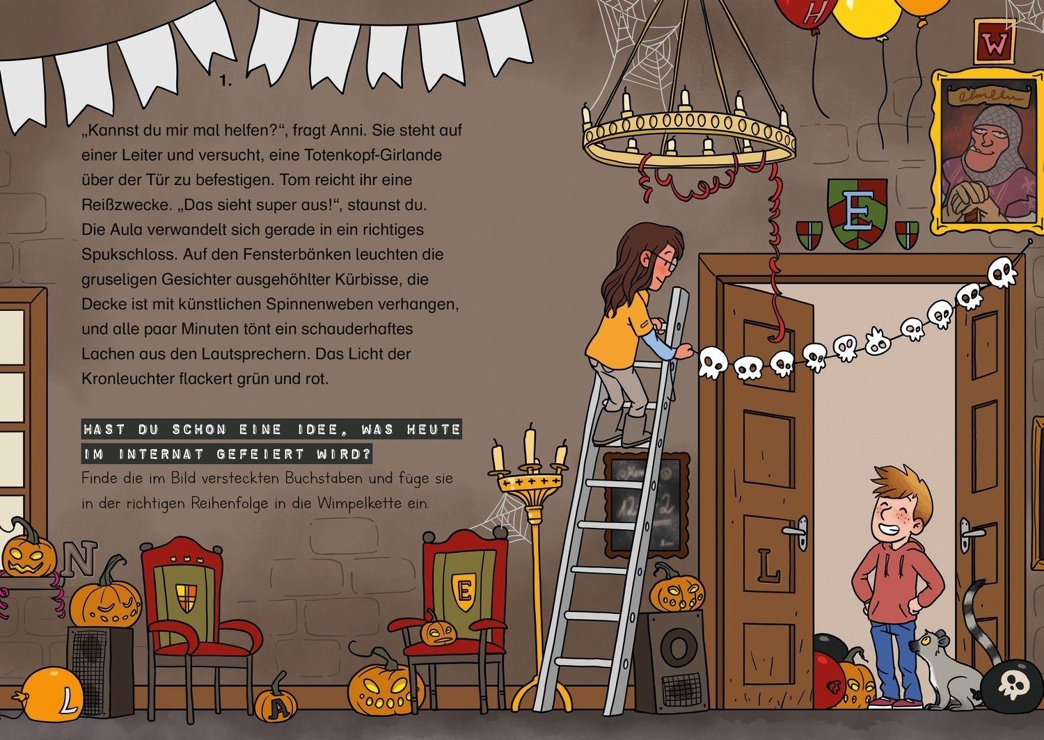 Beispielinhalt (Bild) Escape School 4. Achtung, Zombies!