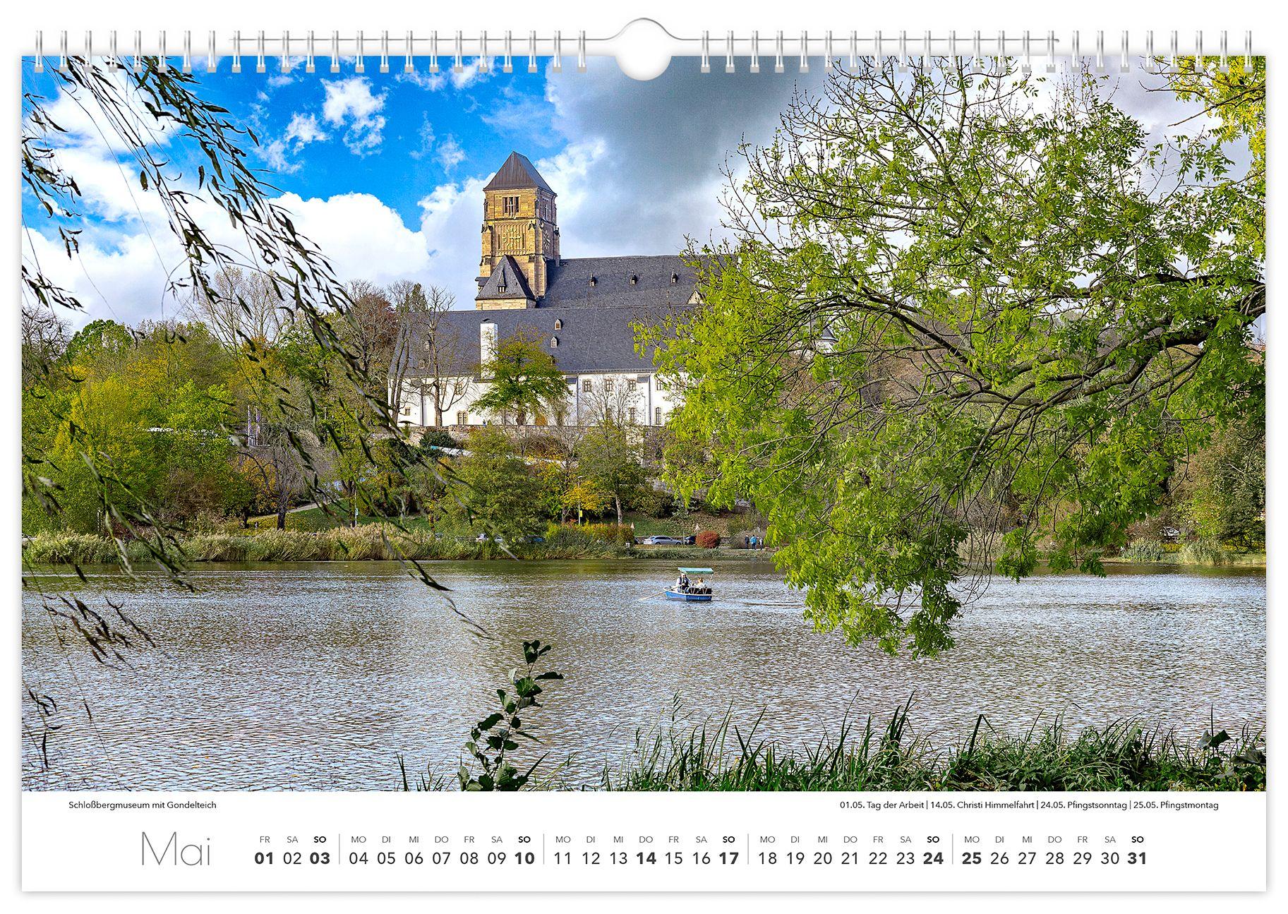 Beispielinhalt (Bild) Kalender Chemnitz 2026