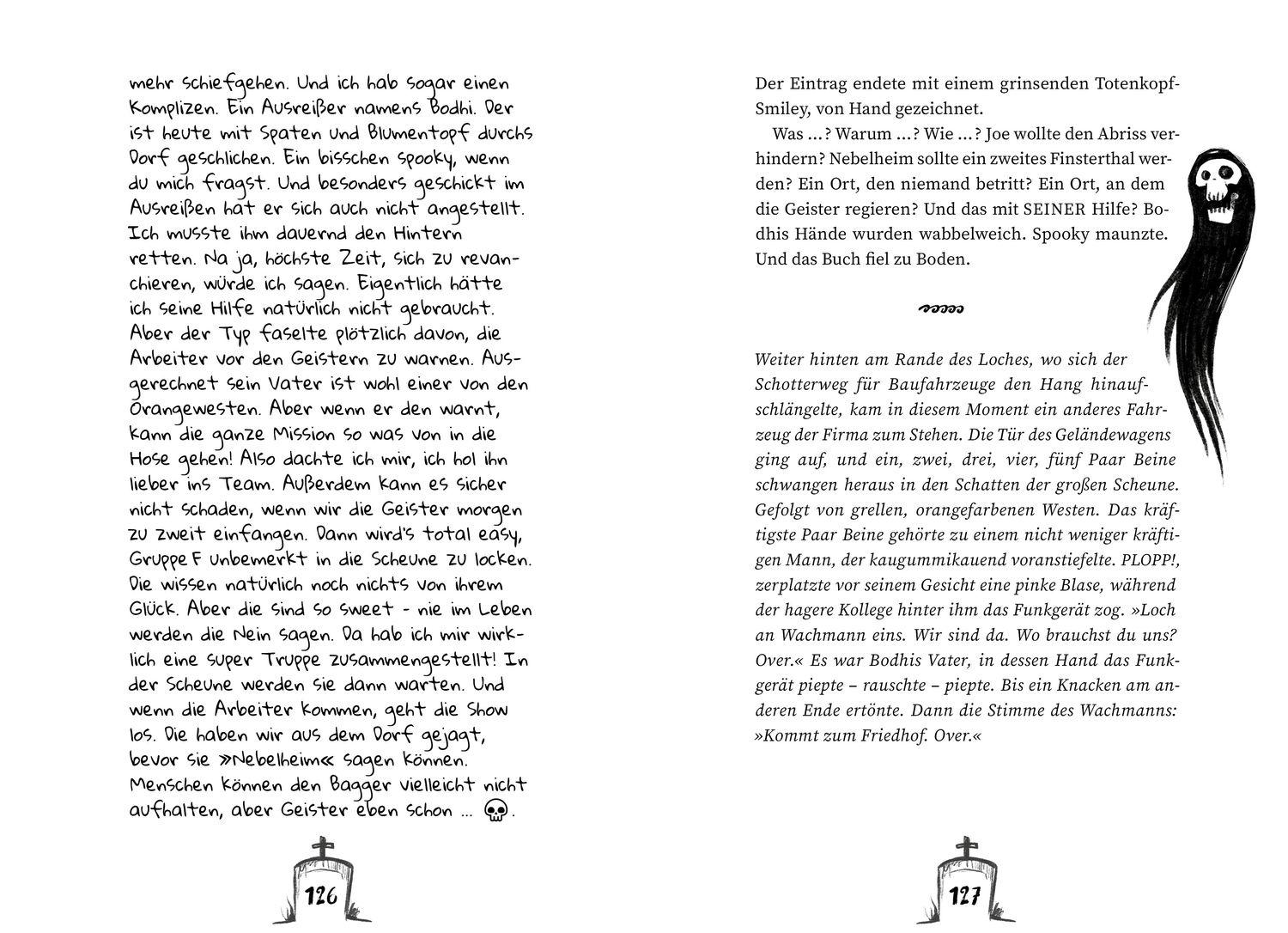 Beispielinhalt (Bild) Bodhi, Joe und ein Dorf voller Geister
