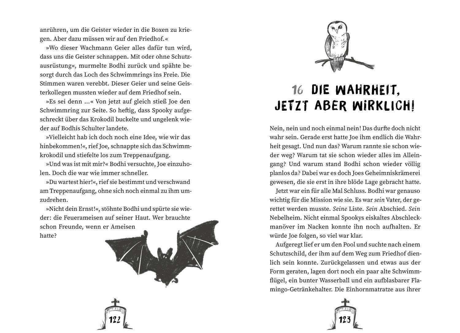 Beispielinhalt (Bild) Bodhi, Joe und ein Dorf voller Geister